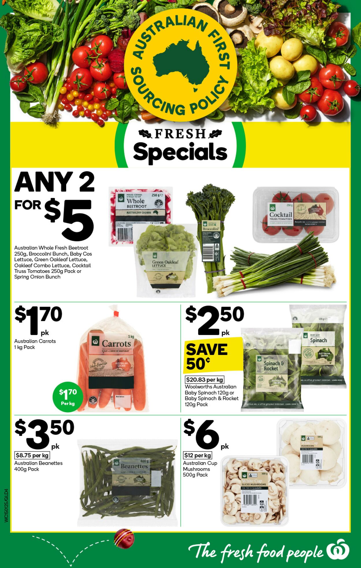 Catalogue Woolworths 15.01.2025 - 21.01.2025