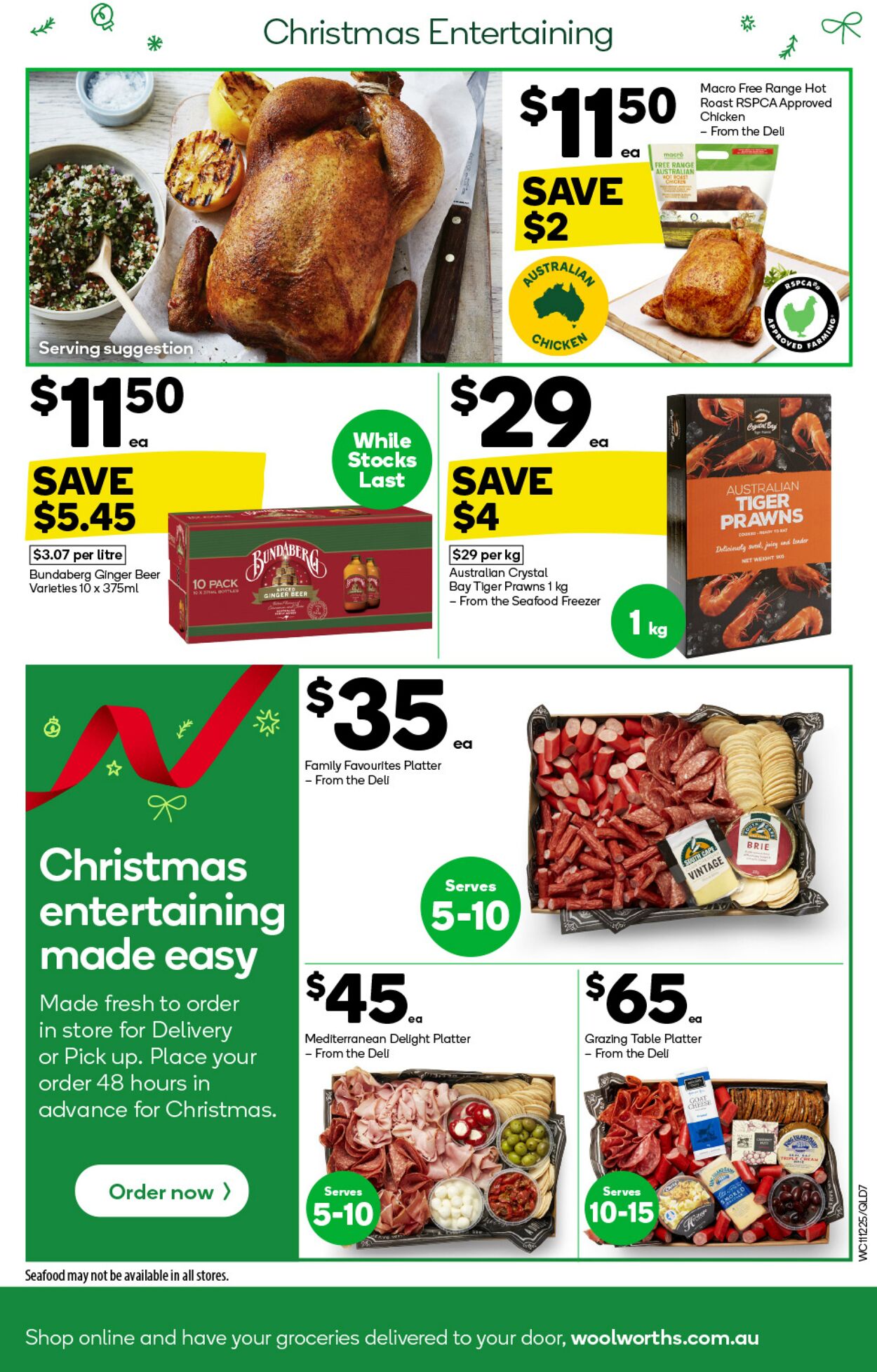 Catalogue Woolworths 11.12.2024 - 17.12.2024