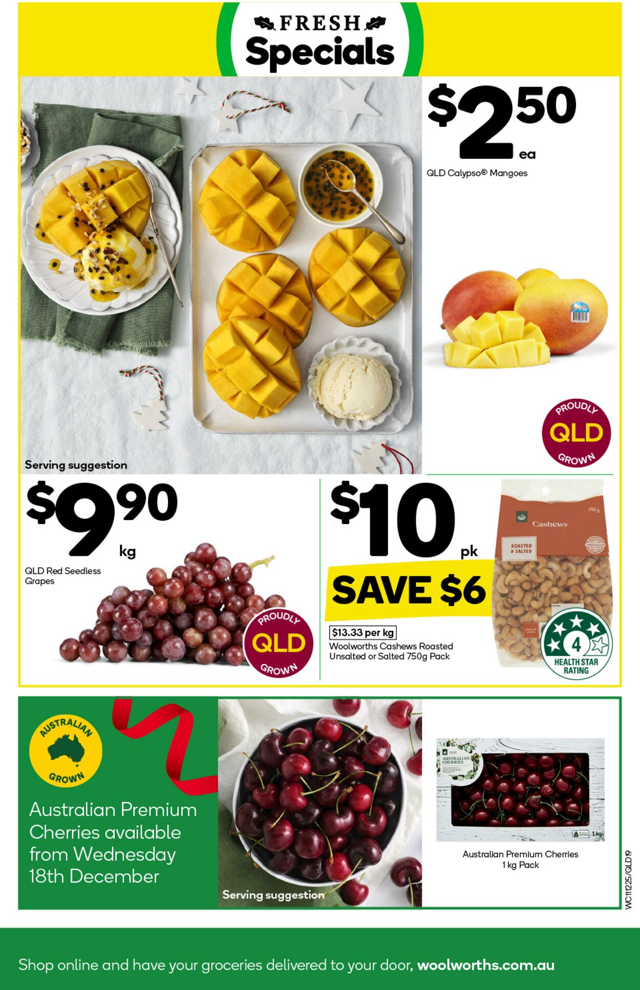 Catalogue Woolworths 11.12.2024 - 17.12.2024