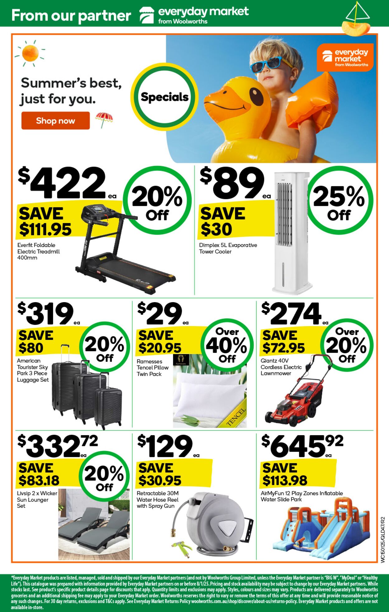 Catalogue Woolworths 15.01.2025 - 21.01.2025