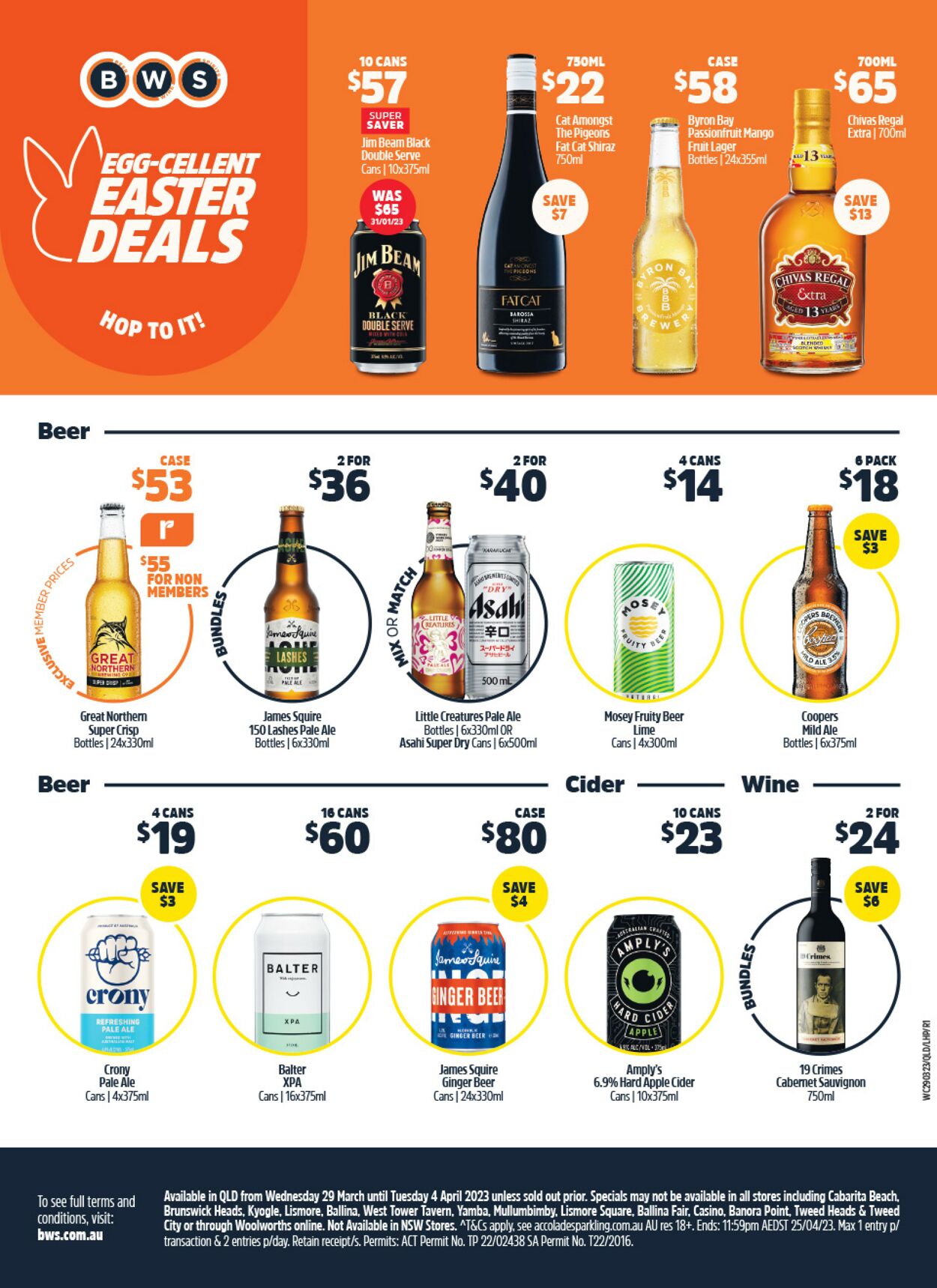 Catalogue Woolworths 29.03.2023 - 04.04.2023