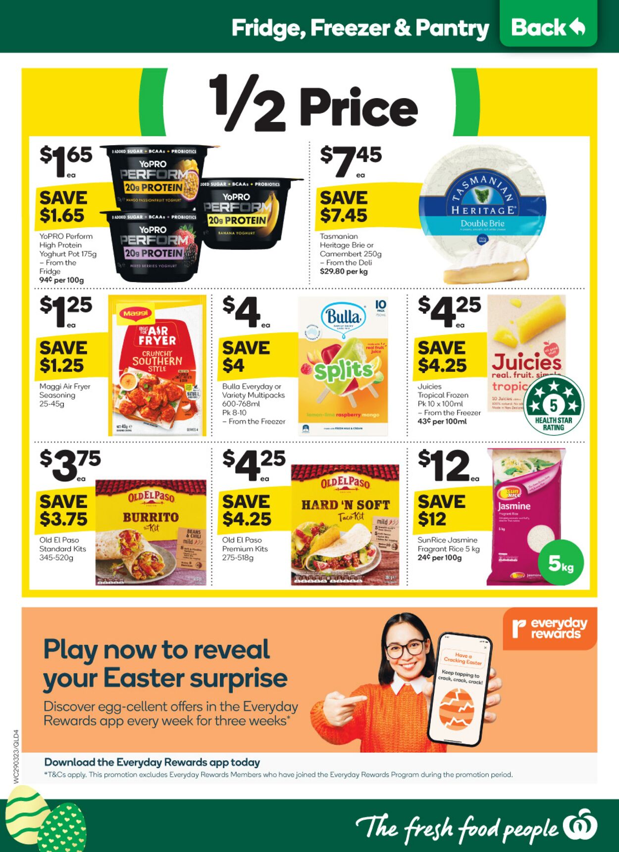 Catalogue Woolworths 29.03.2023 - 04.04.2023