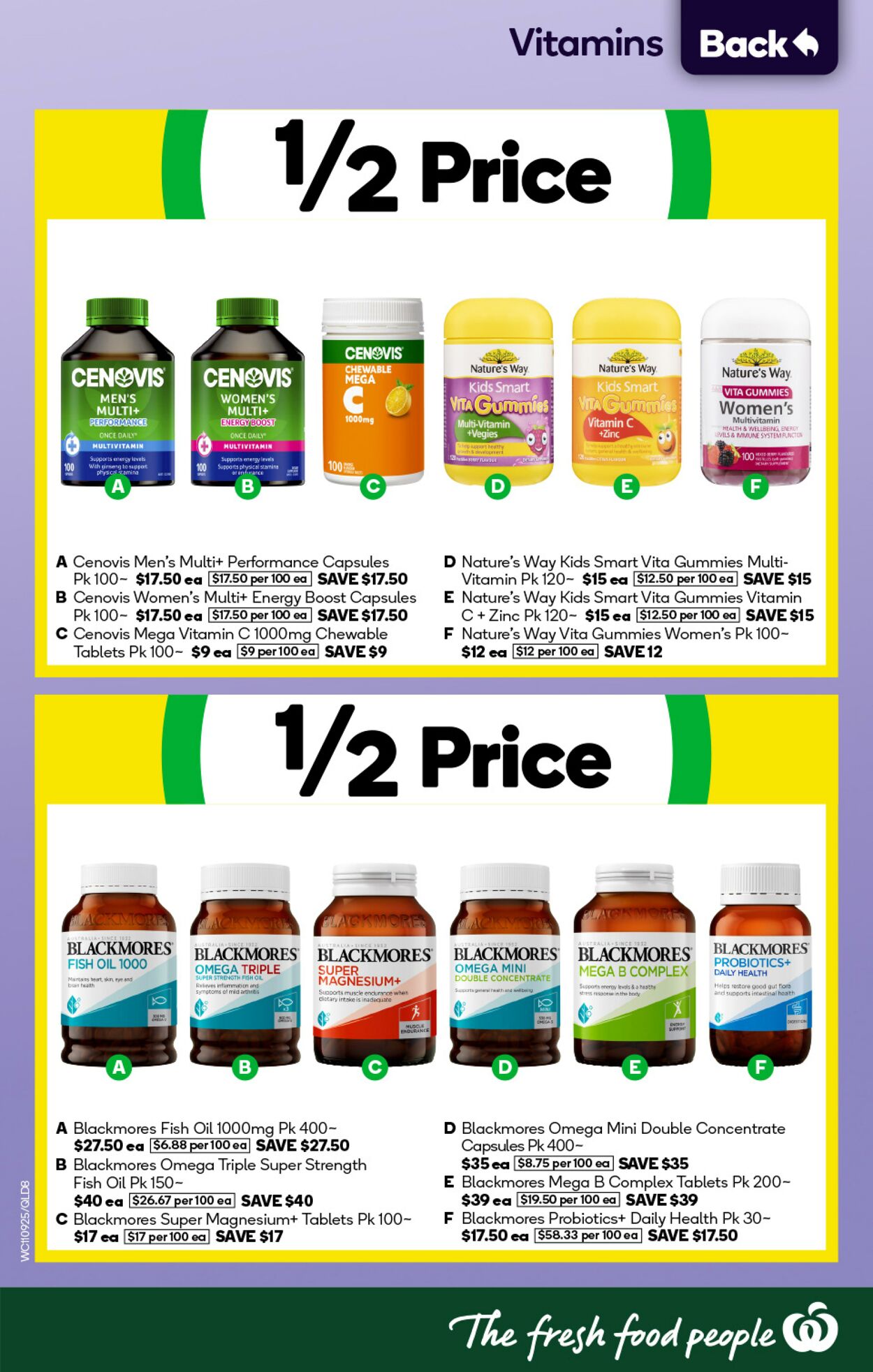 Catalogue Woolworths 11.09.2024 - 17.09.2024