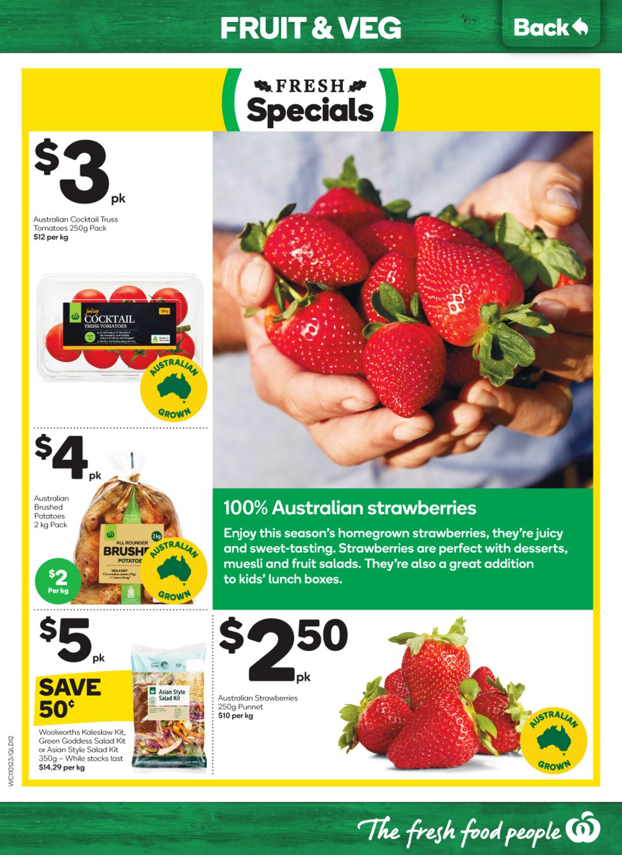 Catalogue Woolworths 11.01.2023 - 17.01.2023