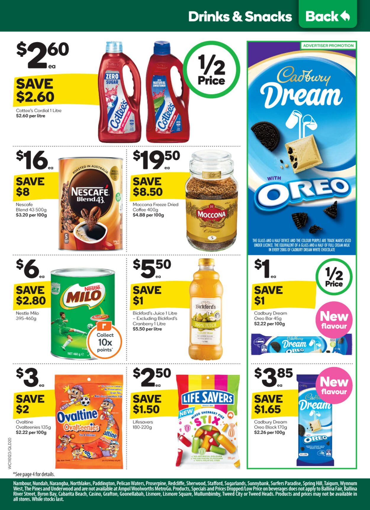 Catalogue Woolworths 11.01.2023 - 17.01.2023