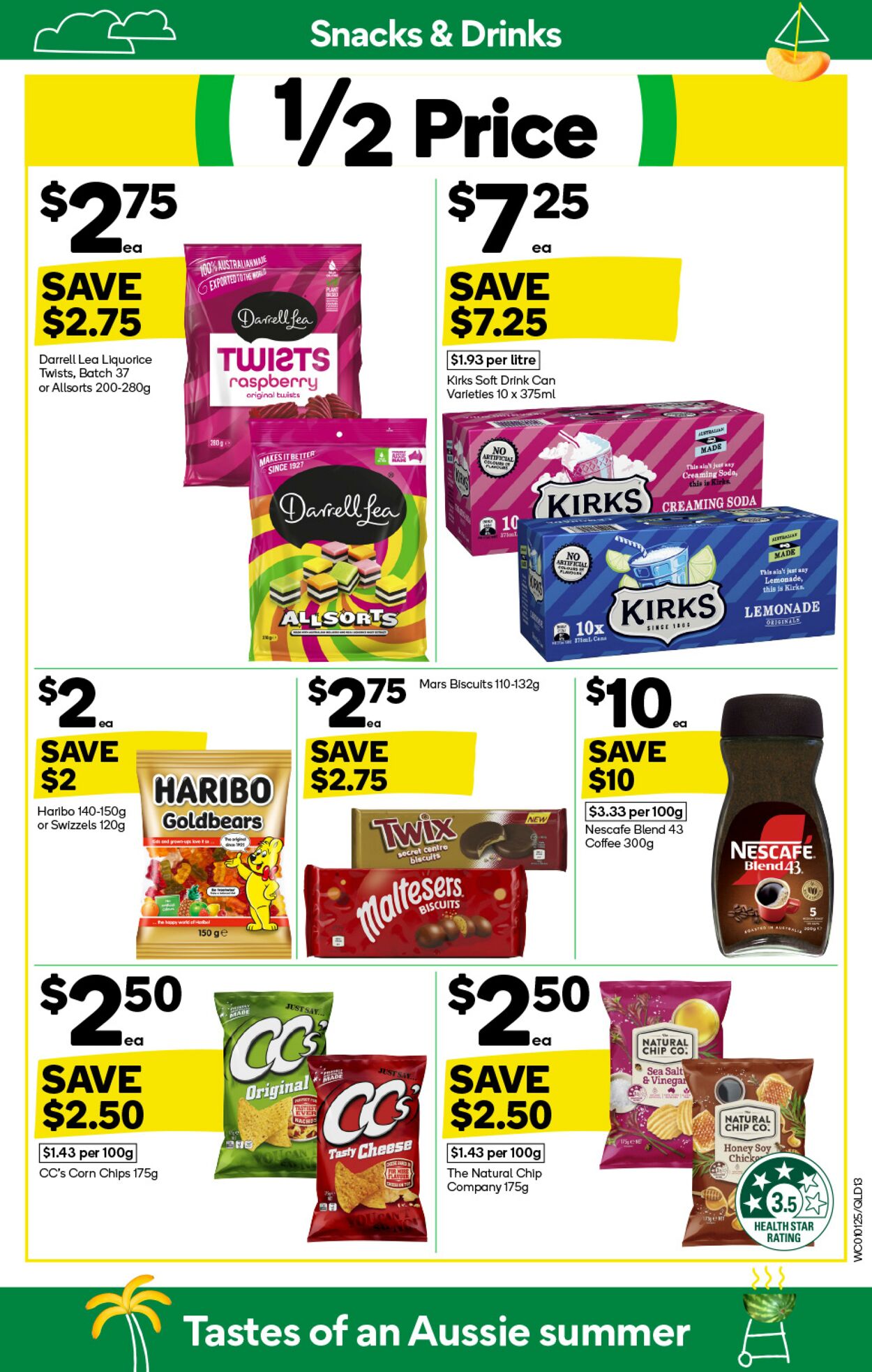 Catalogue Woolworths 01.01.2025 - 07.01.2025