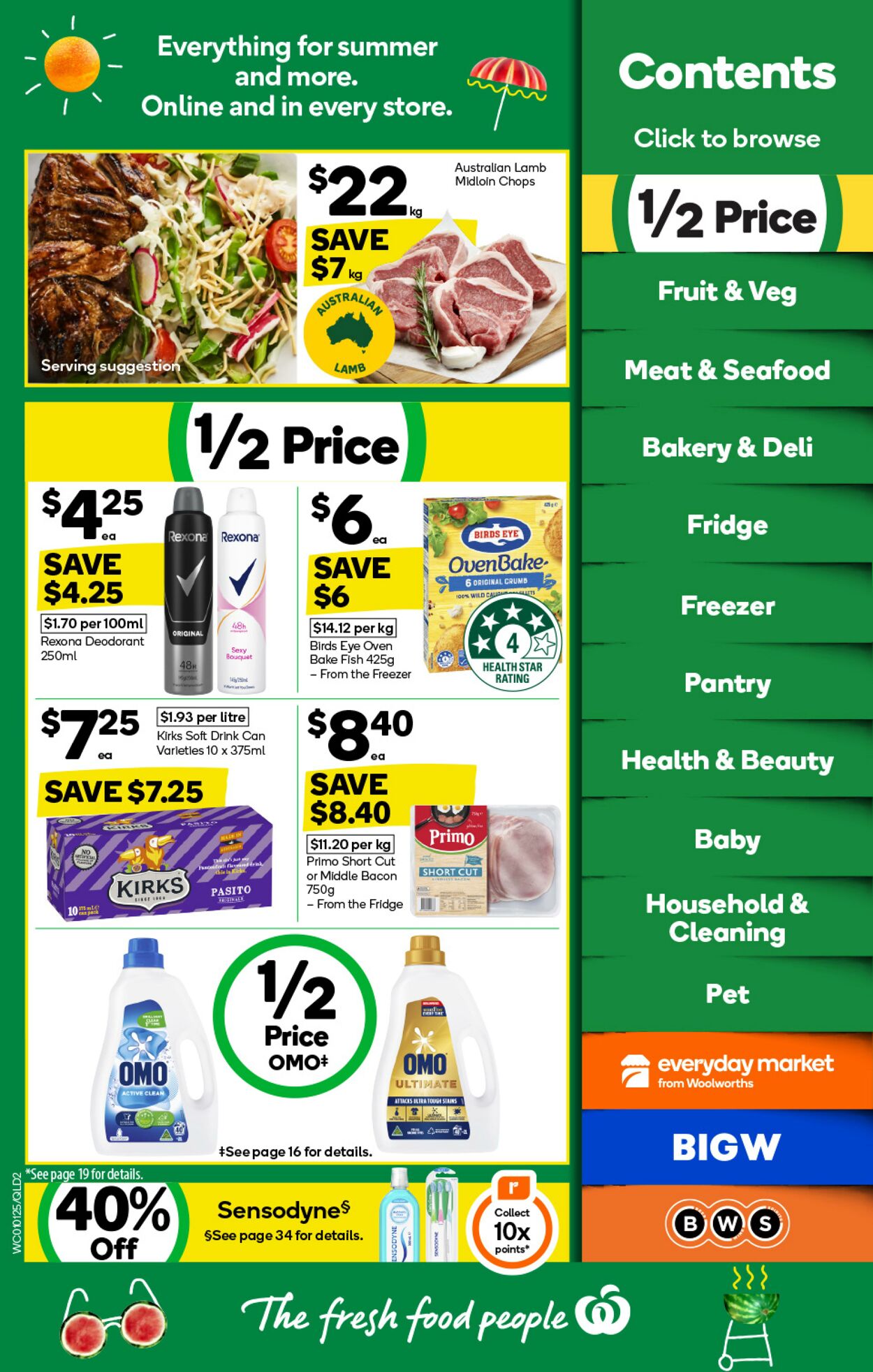 Catalogue Woolworths 01.01.2025 - 07.01.2025