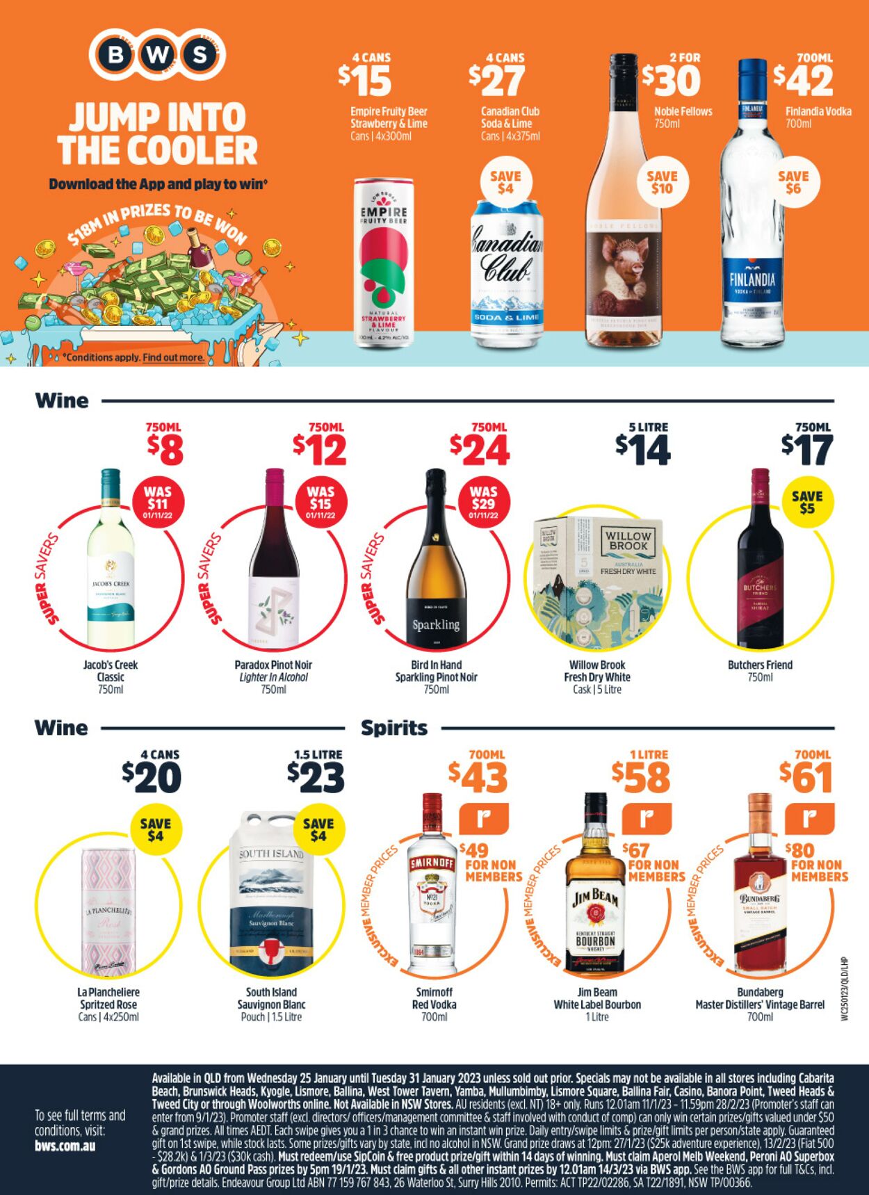 Catalogue Woolworths 25.01.2023 - 31.01.2023