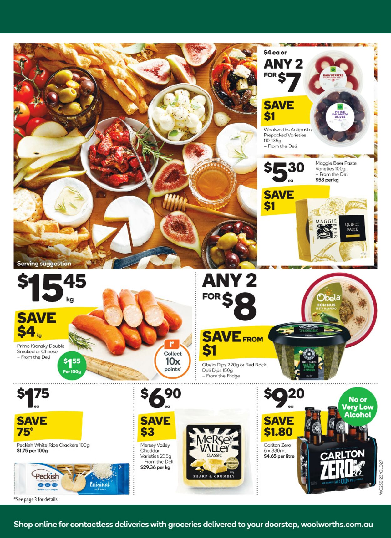 Catalogue Woolworths 25.01.2023 - 31.01.2023