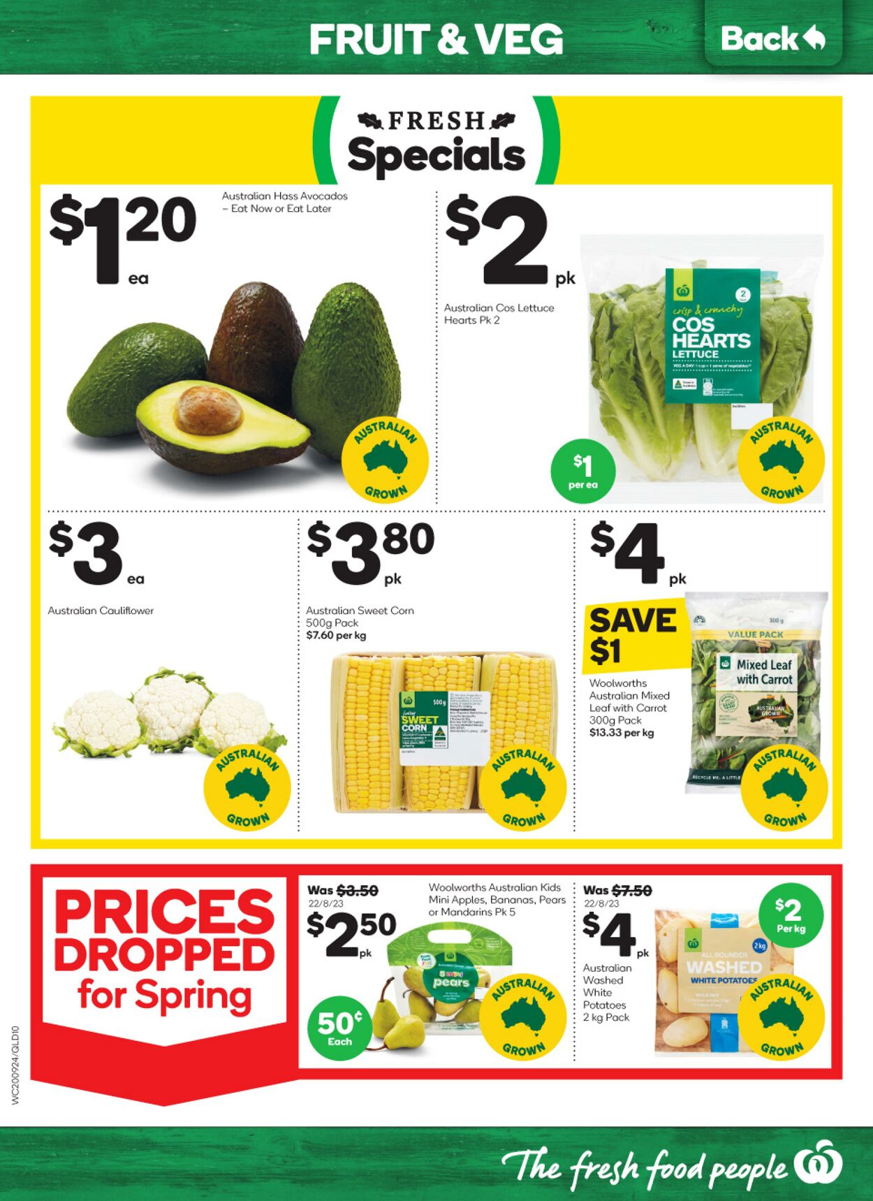 Catalogue Woolworths 20.09.2023 - 26.09.2023