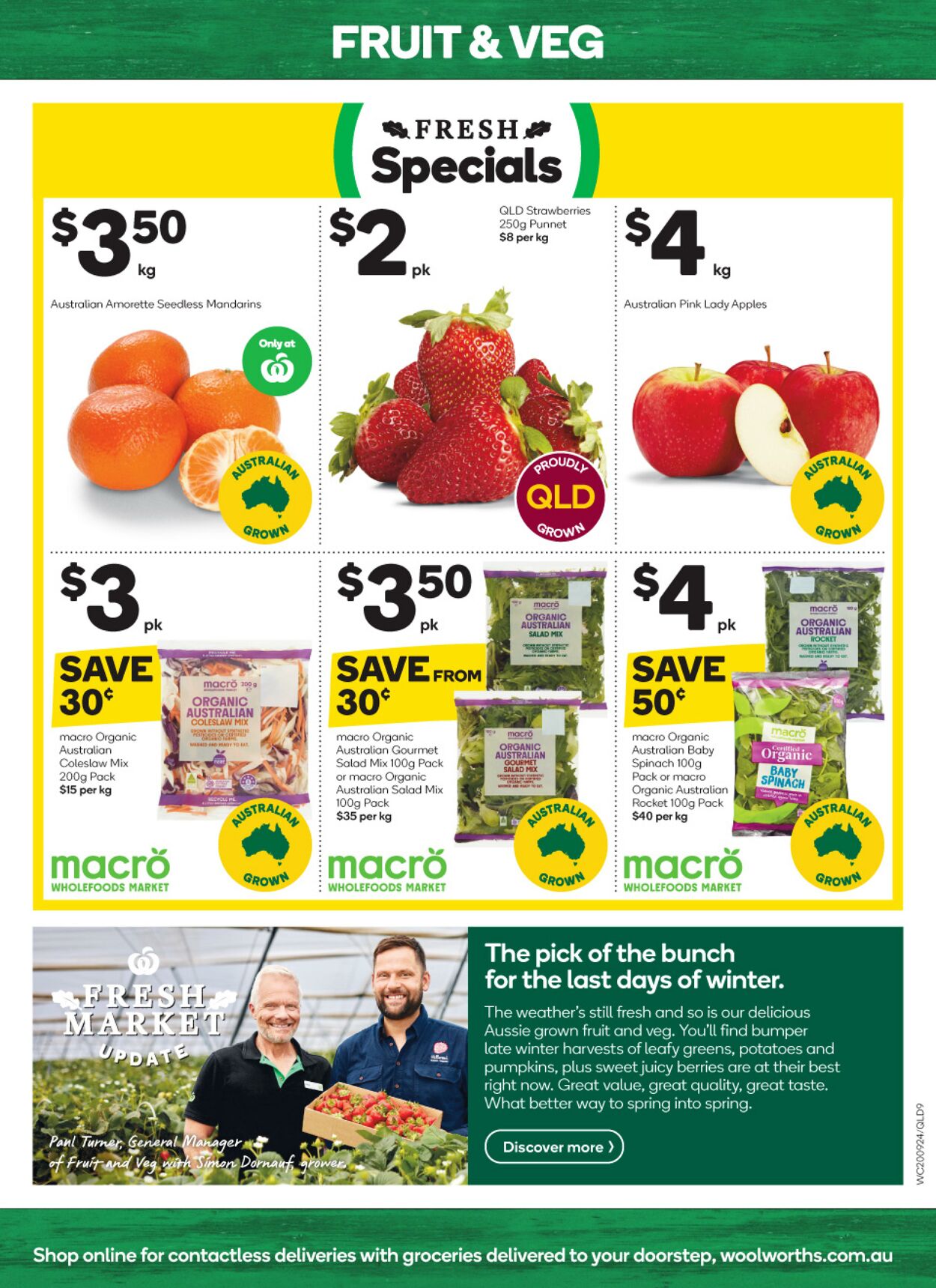 Catalogue Woolworths 20.09.2023 - 26.09.2023