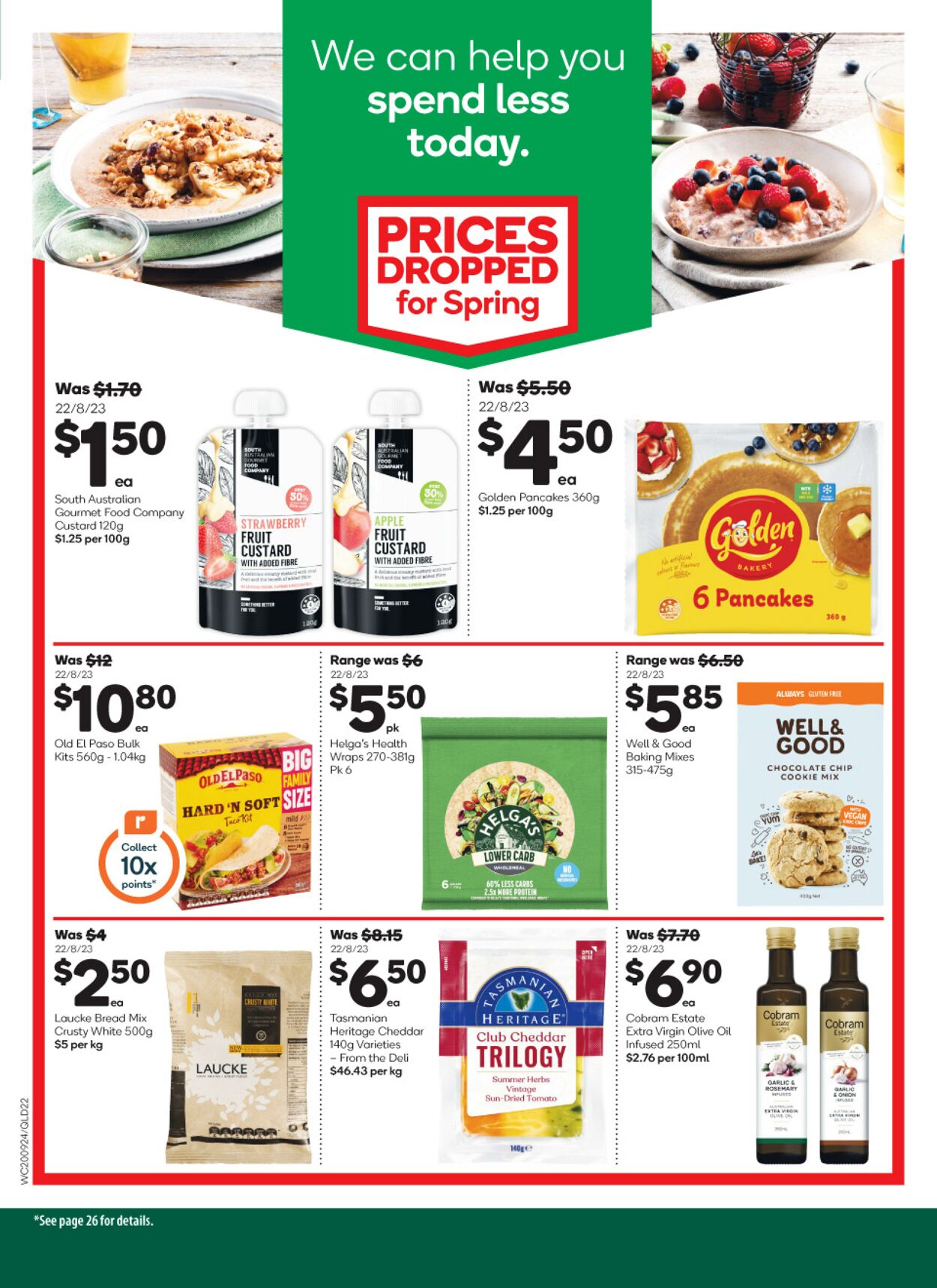 Catalogue Woolworths 20.09.2023 - 26.09.2023