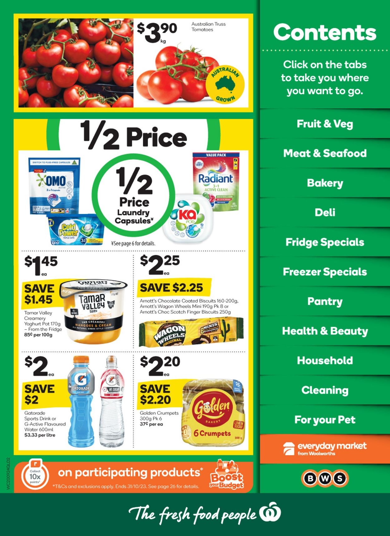 Catalogue Woolworths 20.09.2023 - 26.09.2023