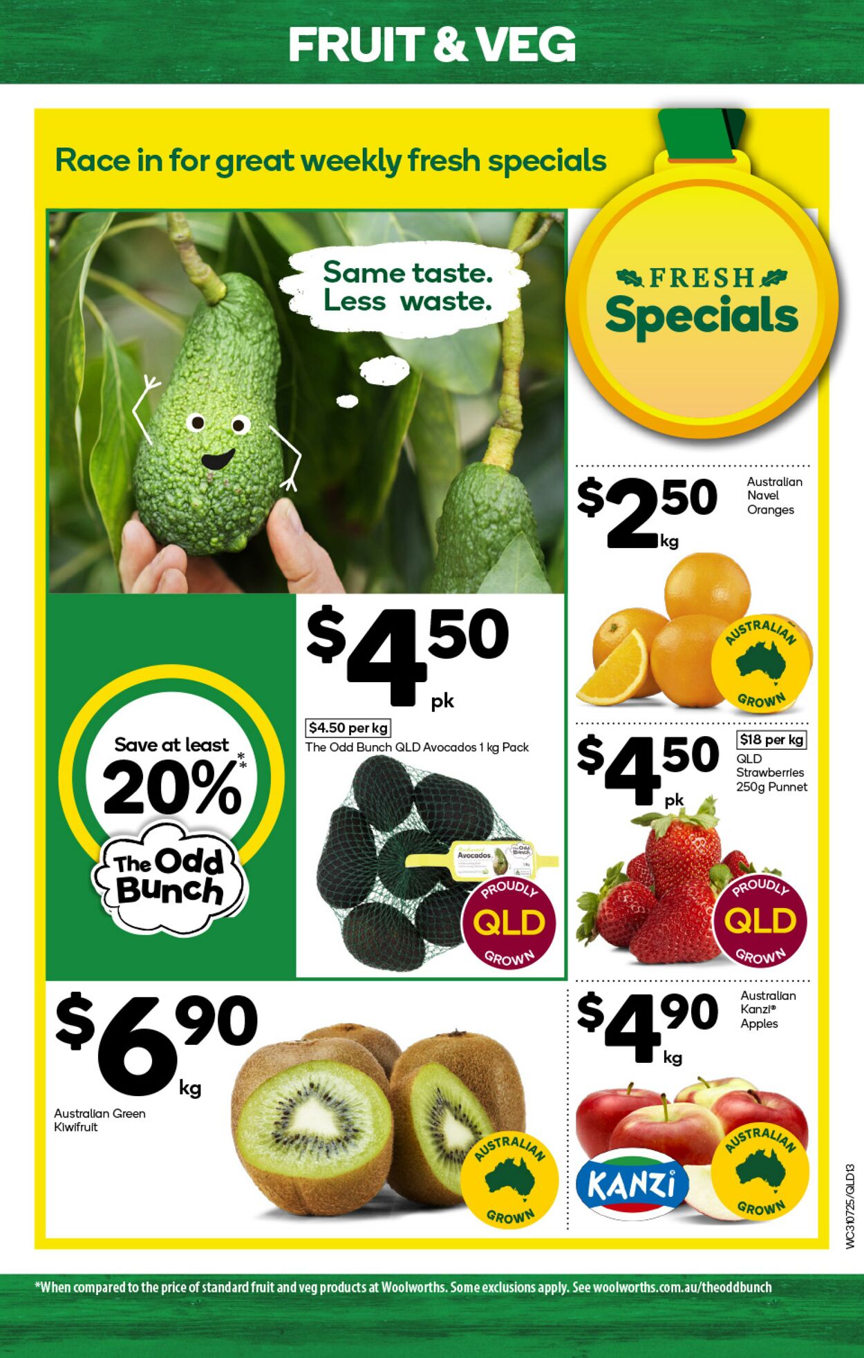 Catalogue Woolworths 31.07.2024 - 06.08.2024