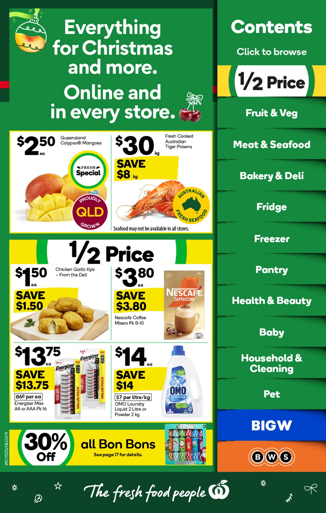 Catalogue Woolworths 11.12.2024 - 17.12.2024