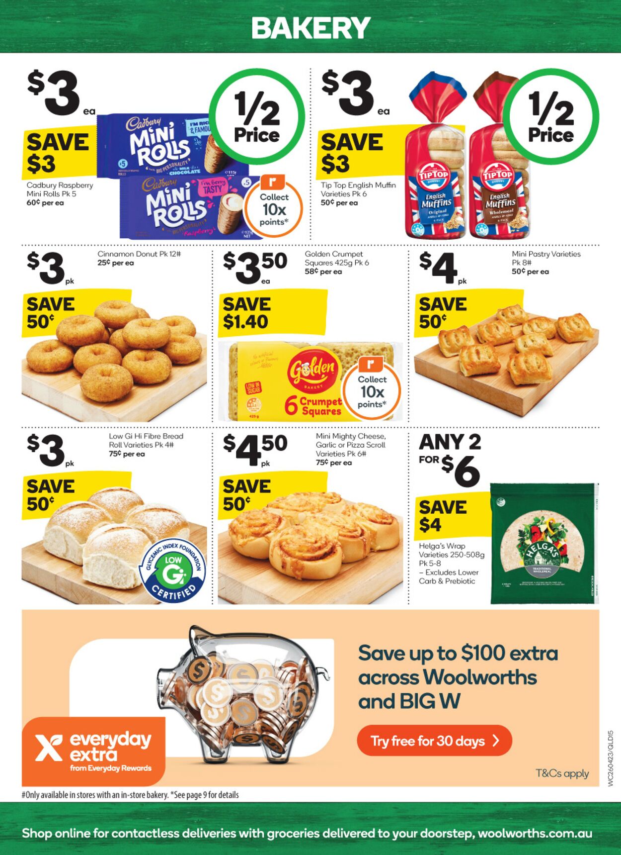 Catalogue Woolworths 26.04.2023 - 02.05.2023