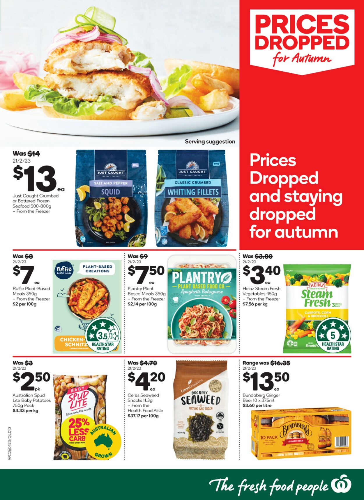 Catalogue Woolworths 26.04.2023 - 02.05.2023