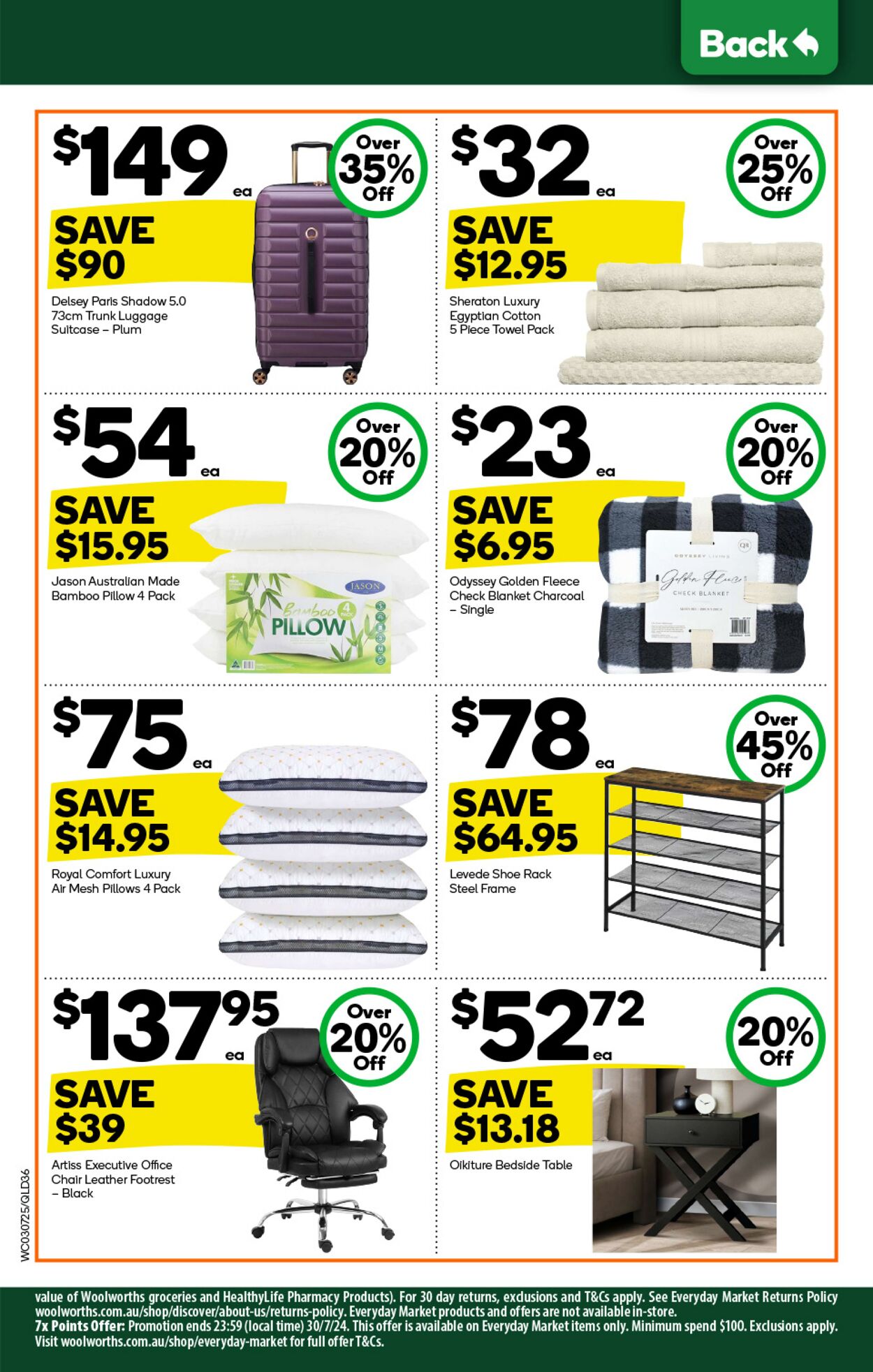 Catalogue Woolworths 03.07.2024 - 09.07.2024