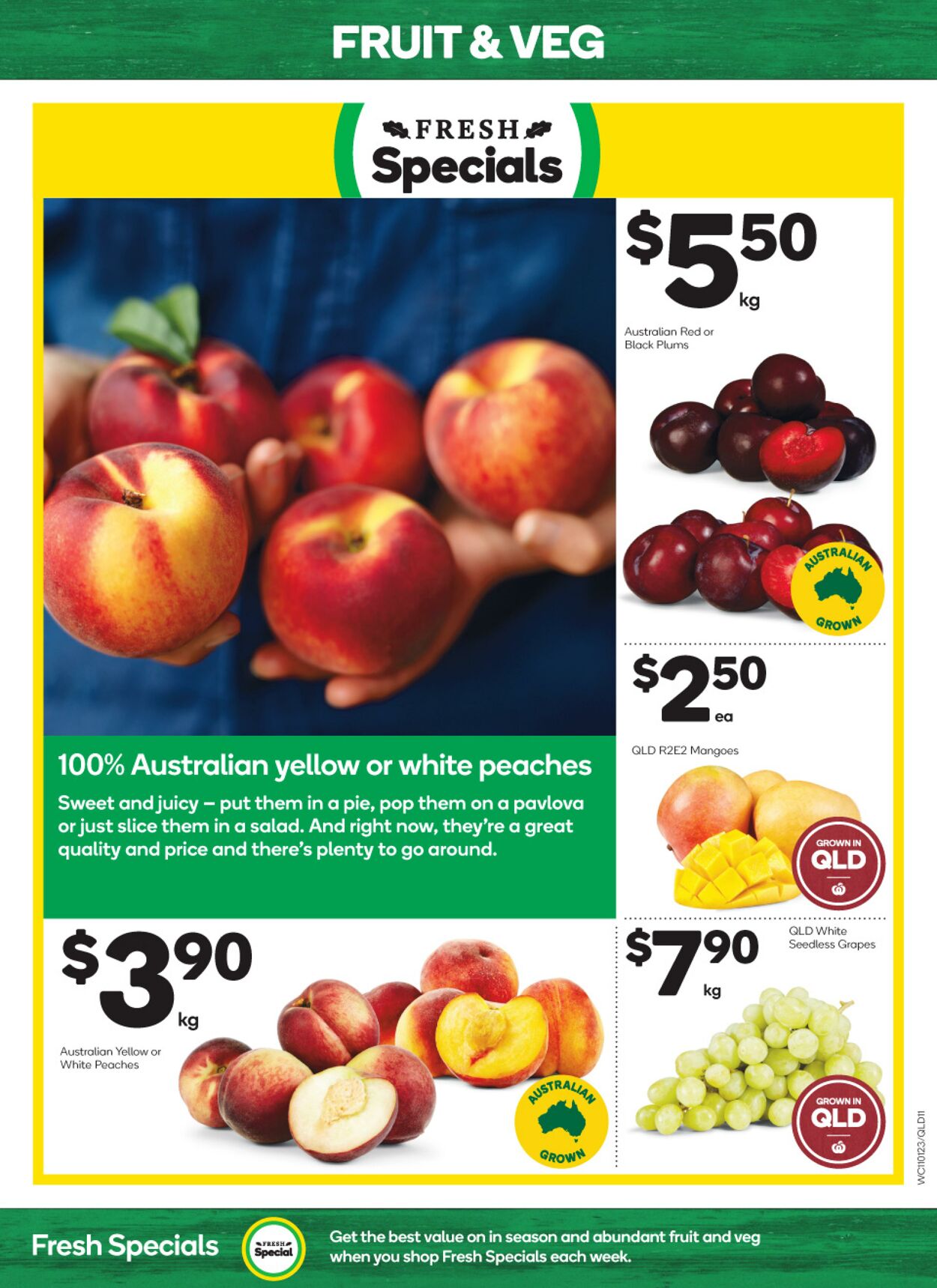 Catalogue Woolworths 11.01.2023 - 17.01.2023