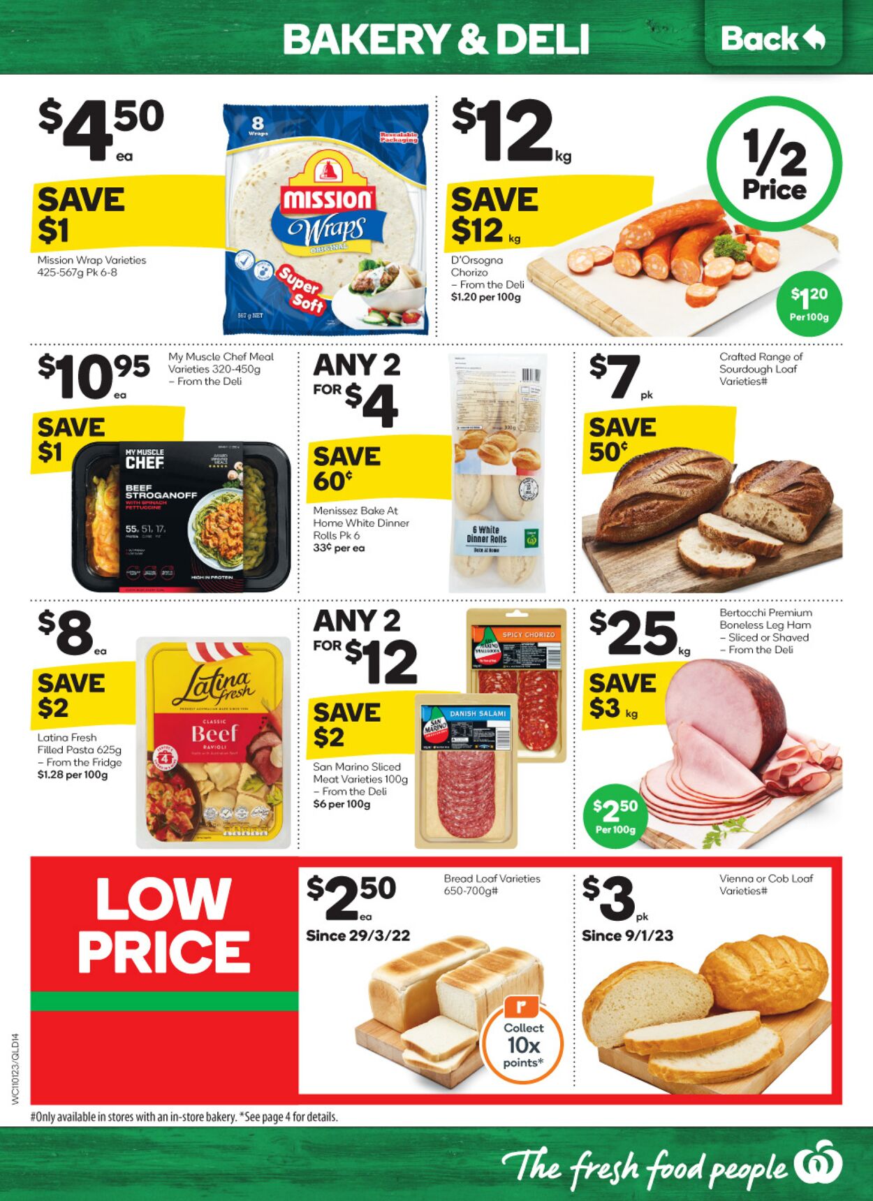 Catalogue Woolworths 11.01.2023 - 17.01.2023