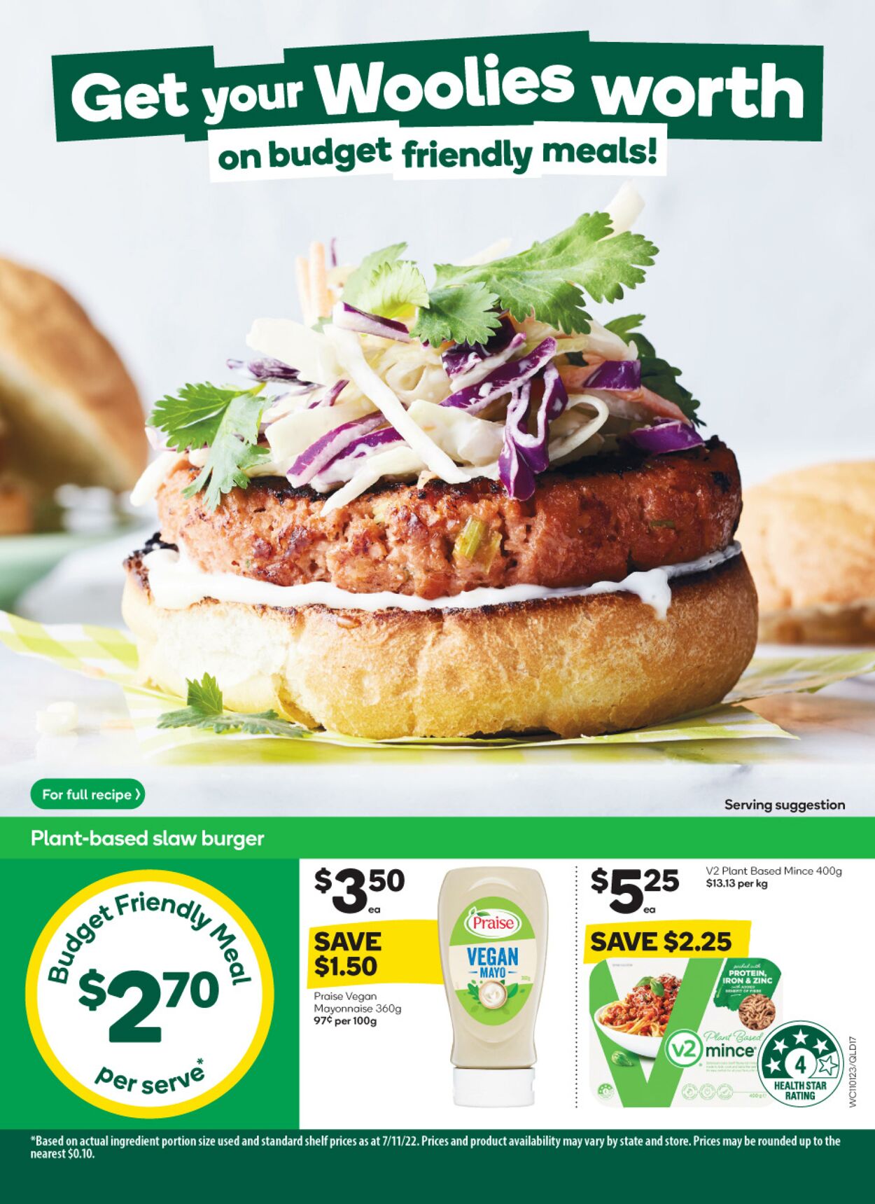 Catalogue Woolworths 11.01.2023 - 17.01.2023