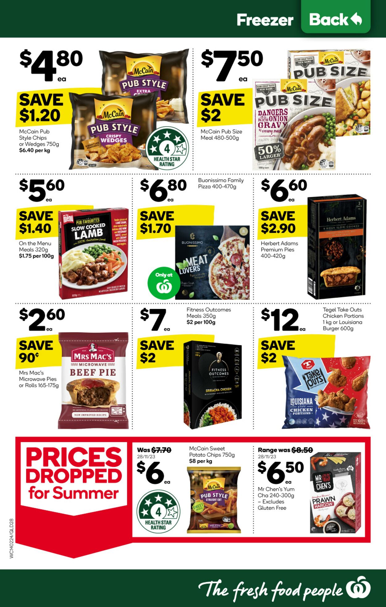 Catalogue Woolworths 14.02.2024 - 20.02.2024