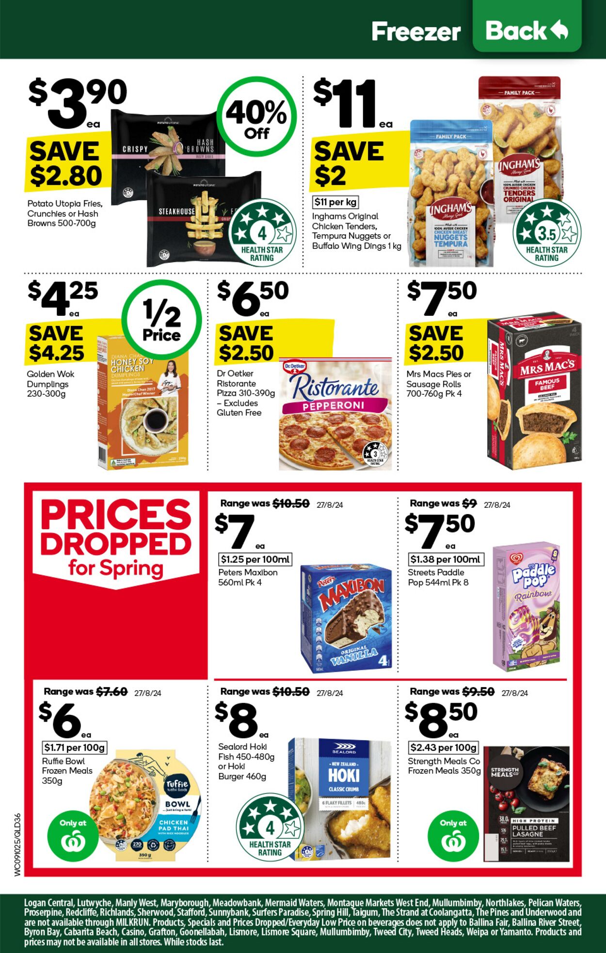 Catalogue Woolworths 09.10.2024 - 15.10.2024