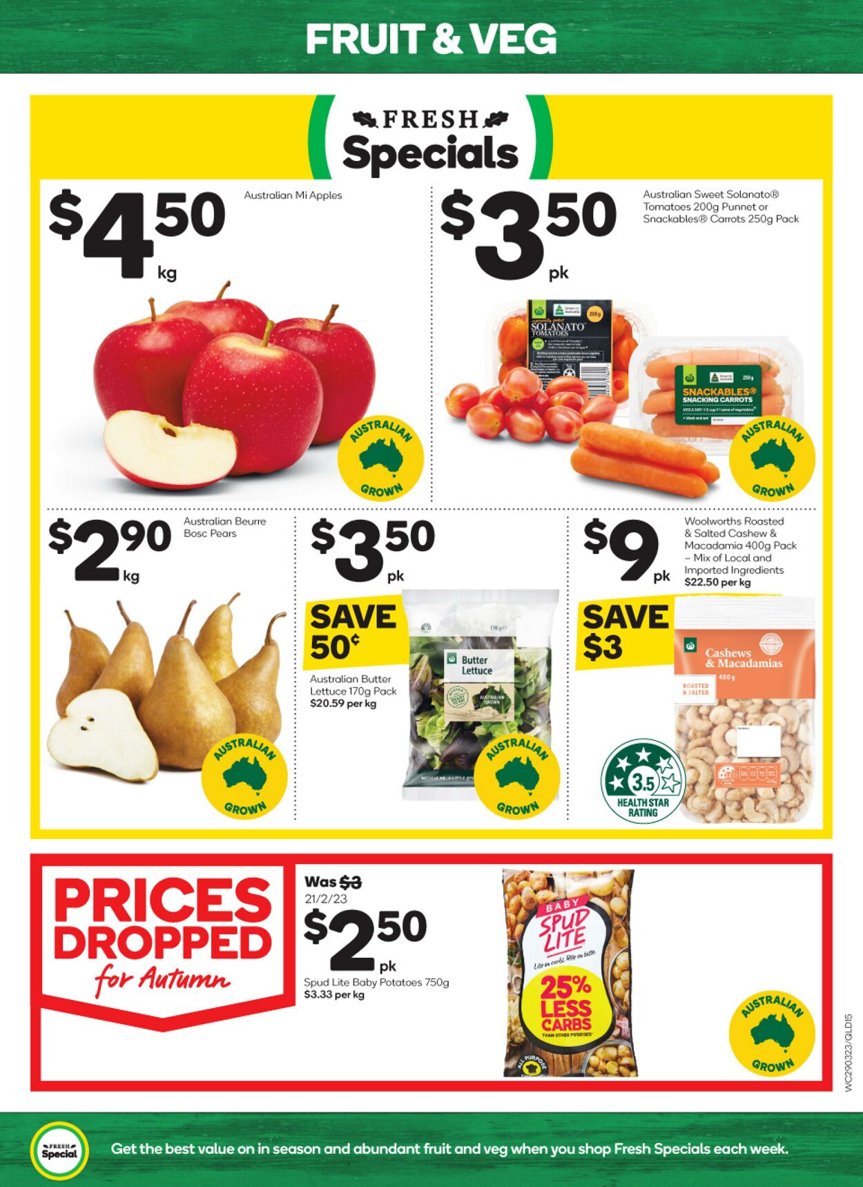 Catalogue Woolworths 29.03.2023 - 04.04.2023