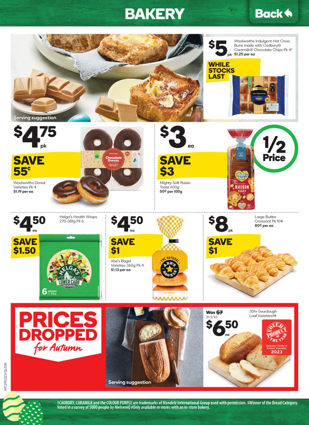 Catalogue Woolworths 29.03.2023 - 04.04.2023