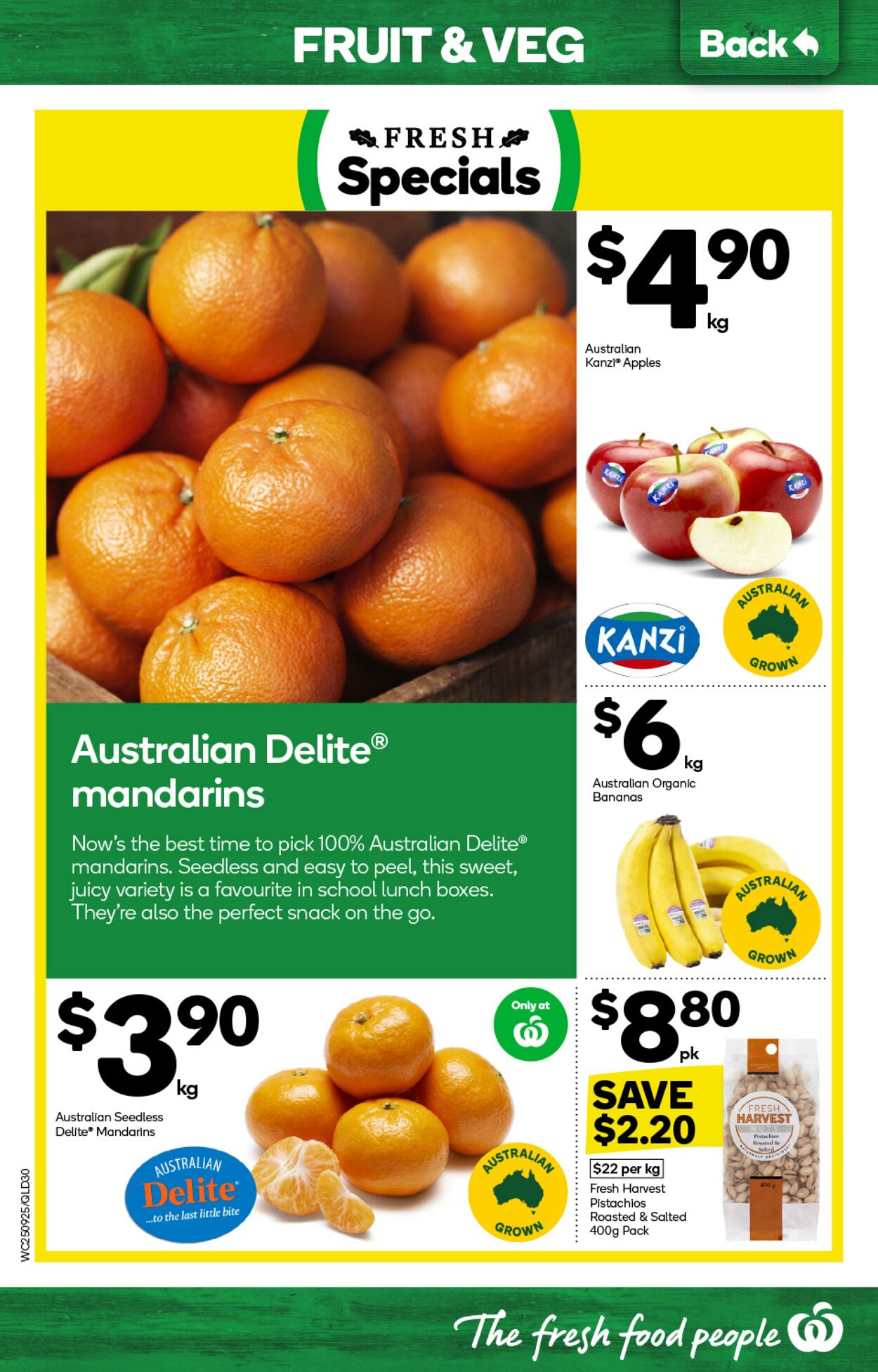 Catalogue Woolworths 25.09.2024 - 01.10.2024