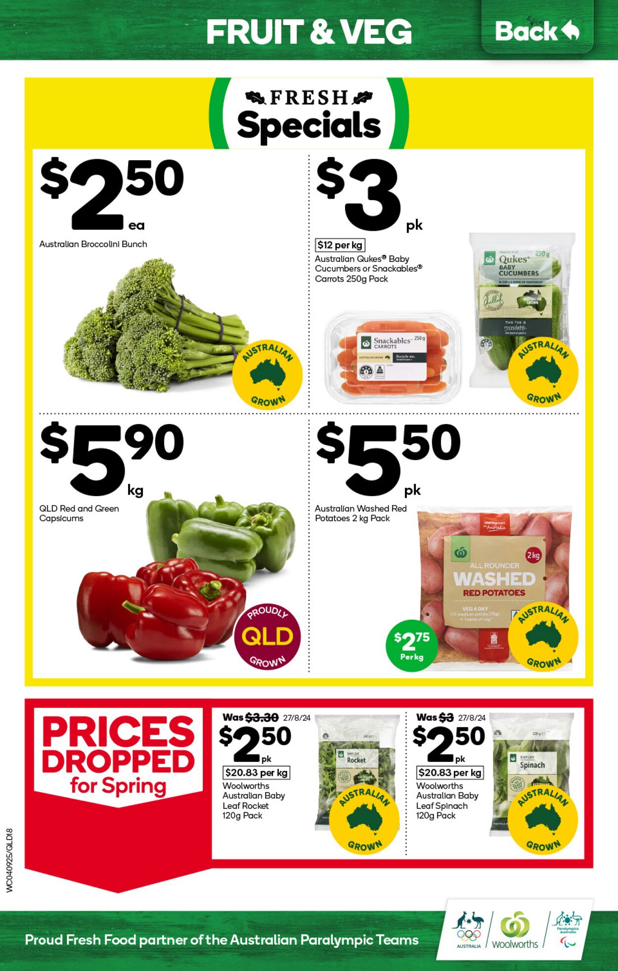 Catalogue Woolworths 04.09.2024 - 10.09.2024