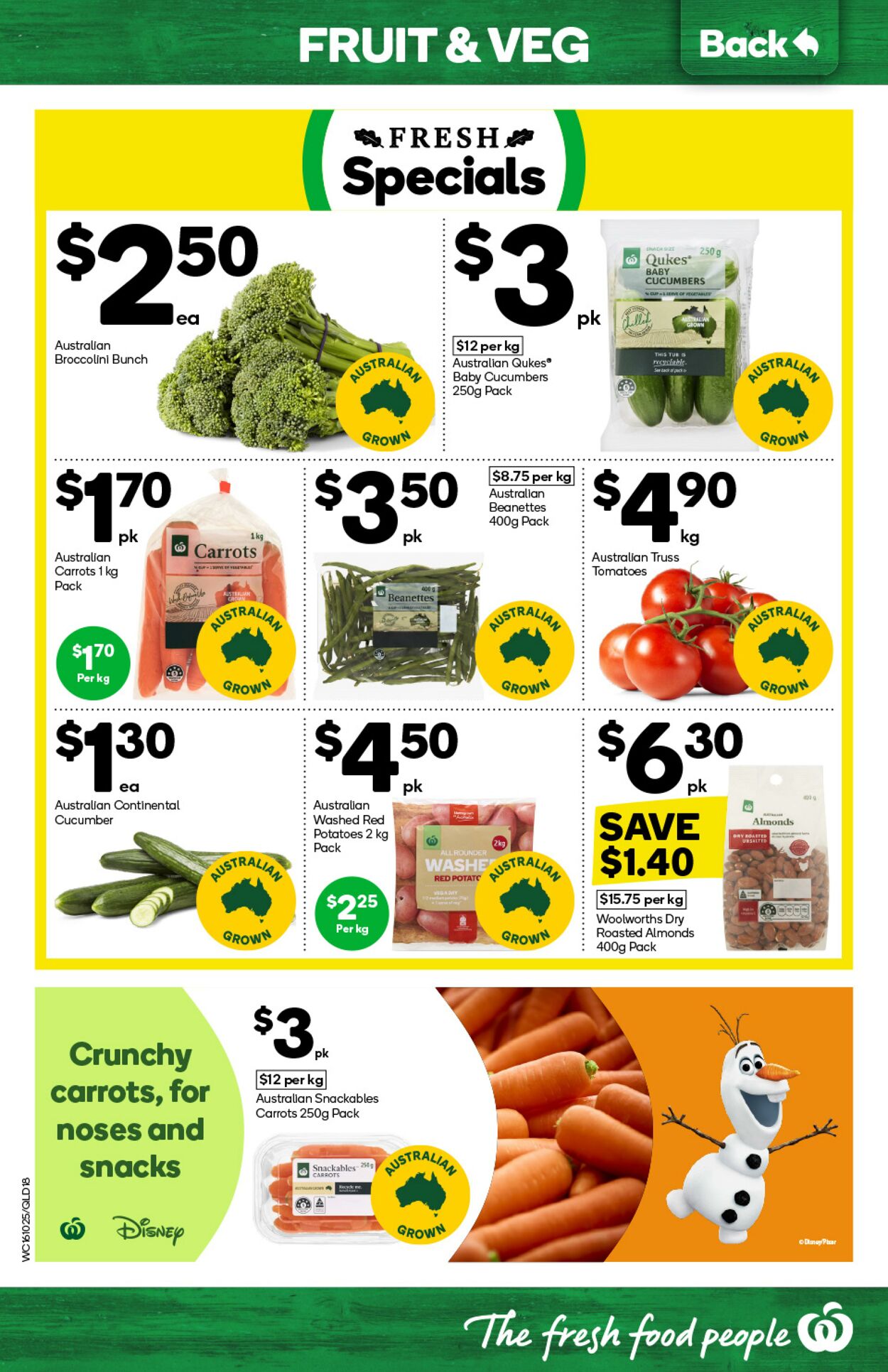 Catalogue Woolworths 16.10.2024 - 22.10.2024