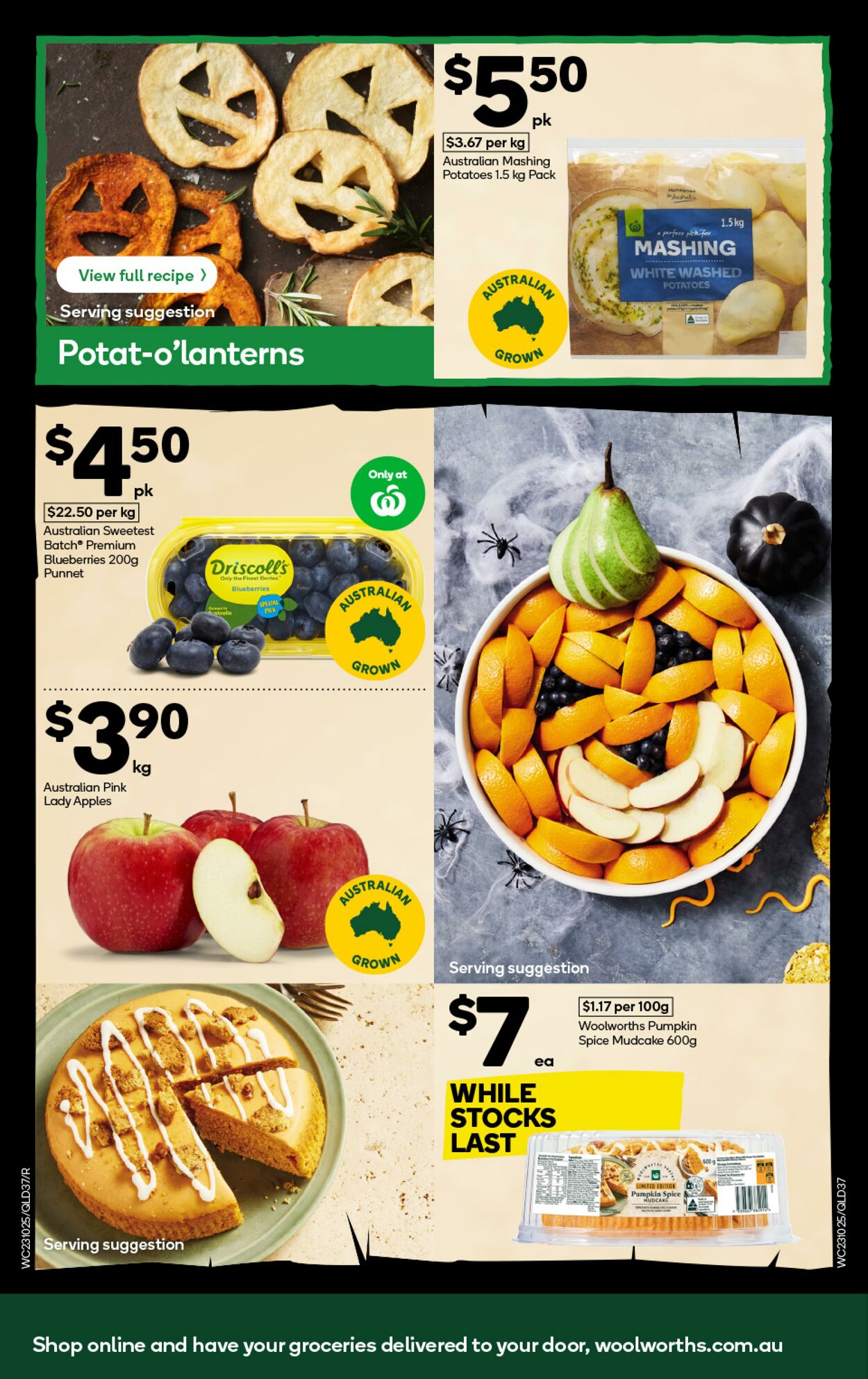 Catalogue Woolworths 23.10.2024 - 29.10.2024