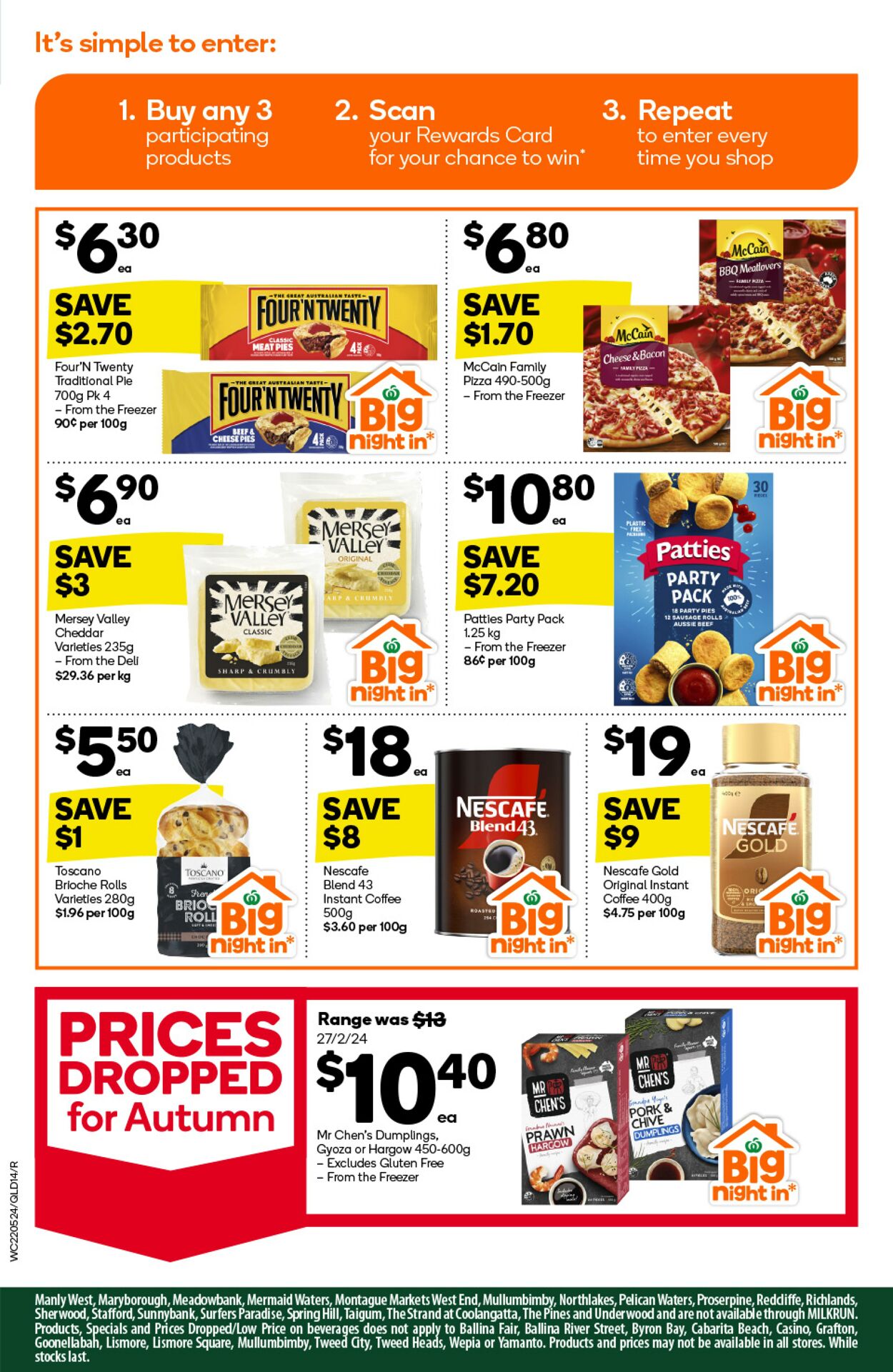 Catalogue Woolworths 22.05.2024 - 28.05.2024