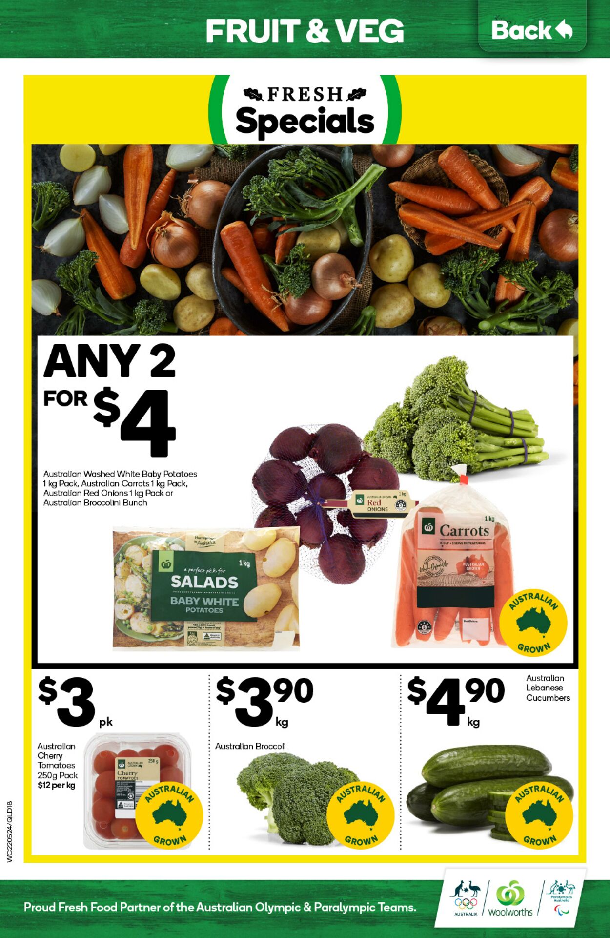 Catalogue Woolworths 22.05.2024 - 28.05.2024