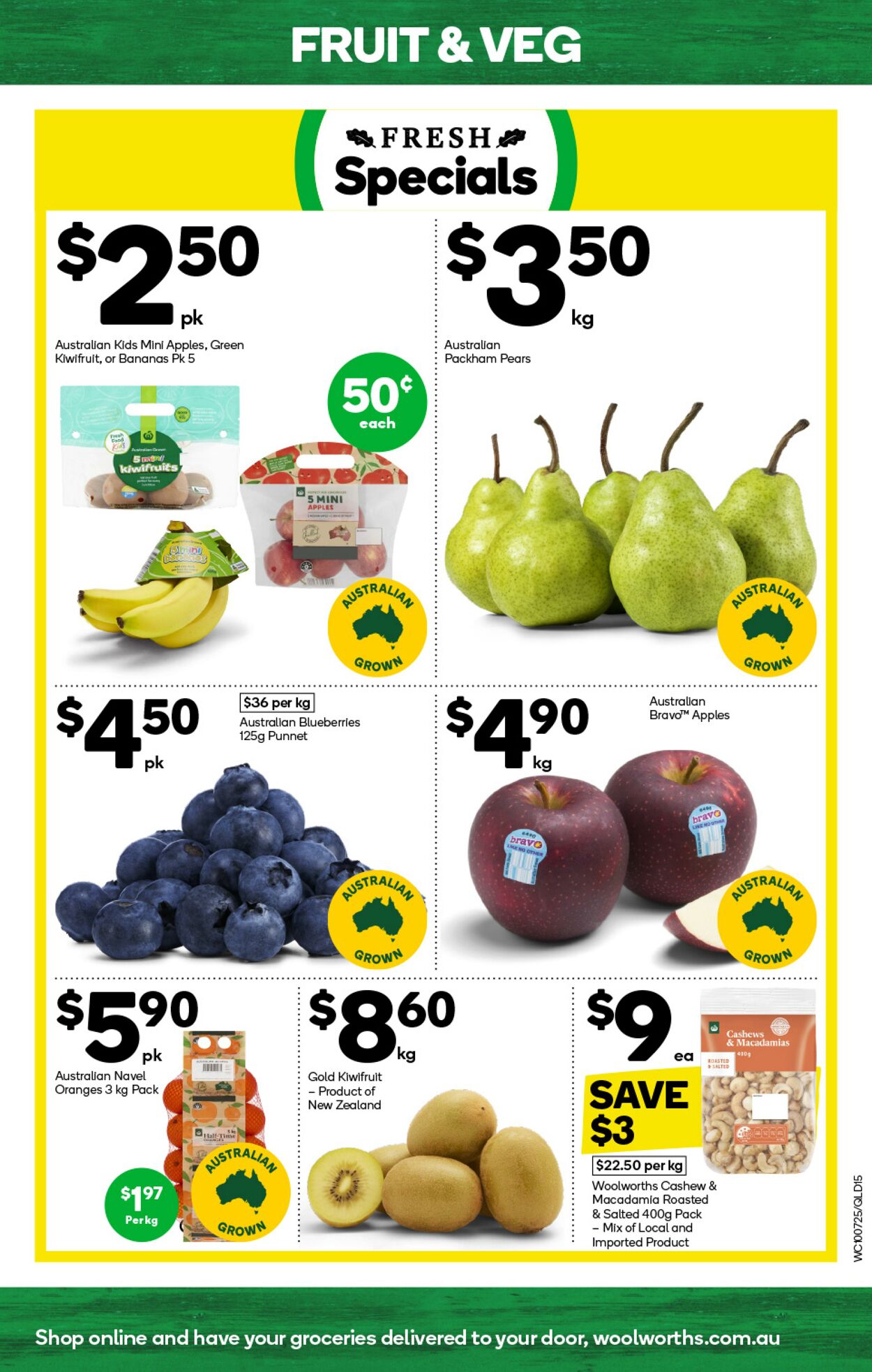 Catalogue Woolworths 10.07.2024 - 16.07.2024