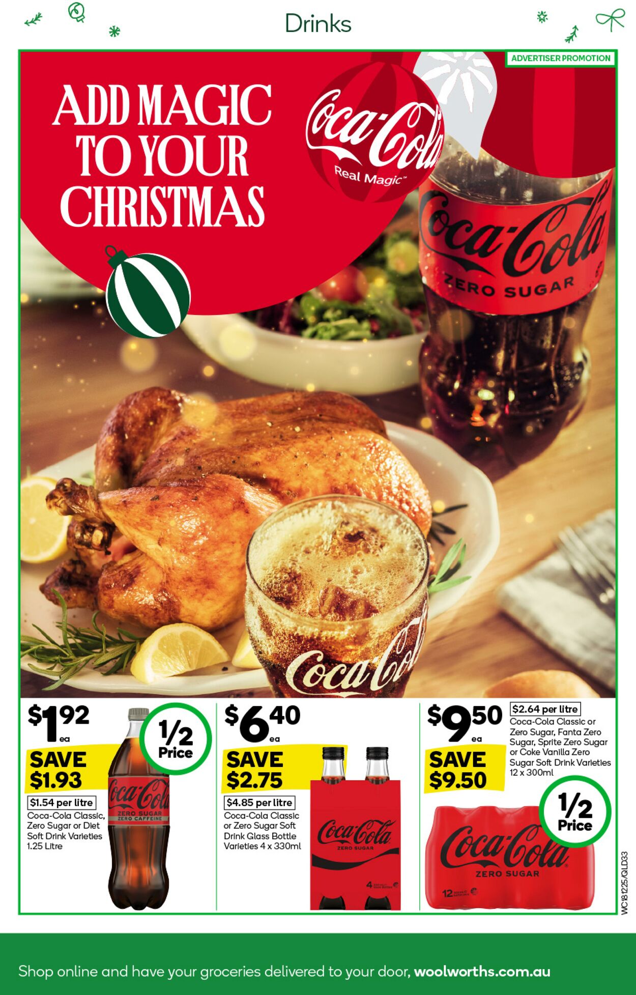 Catalogue Woolworths 18.12.2024 - 24.12.2024