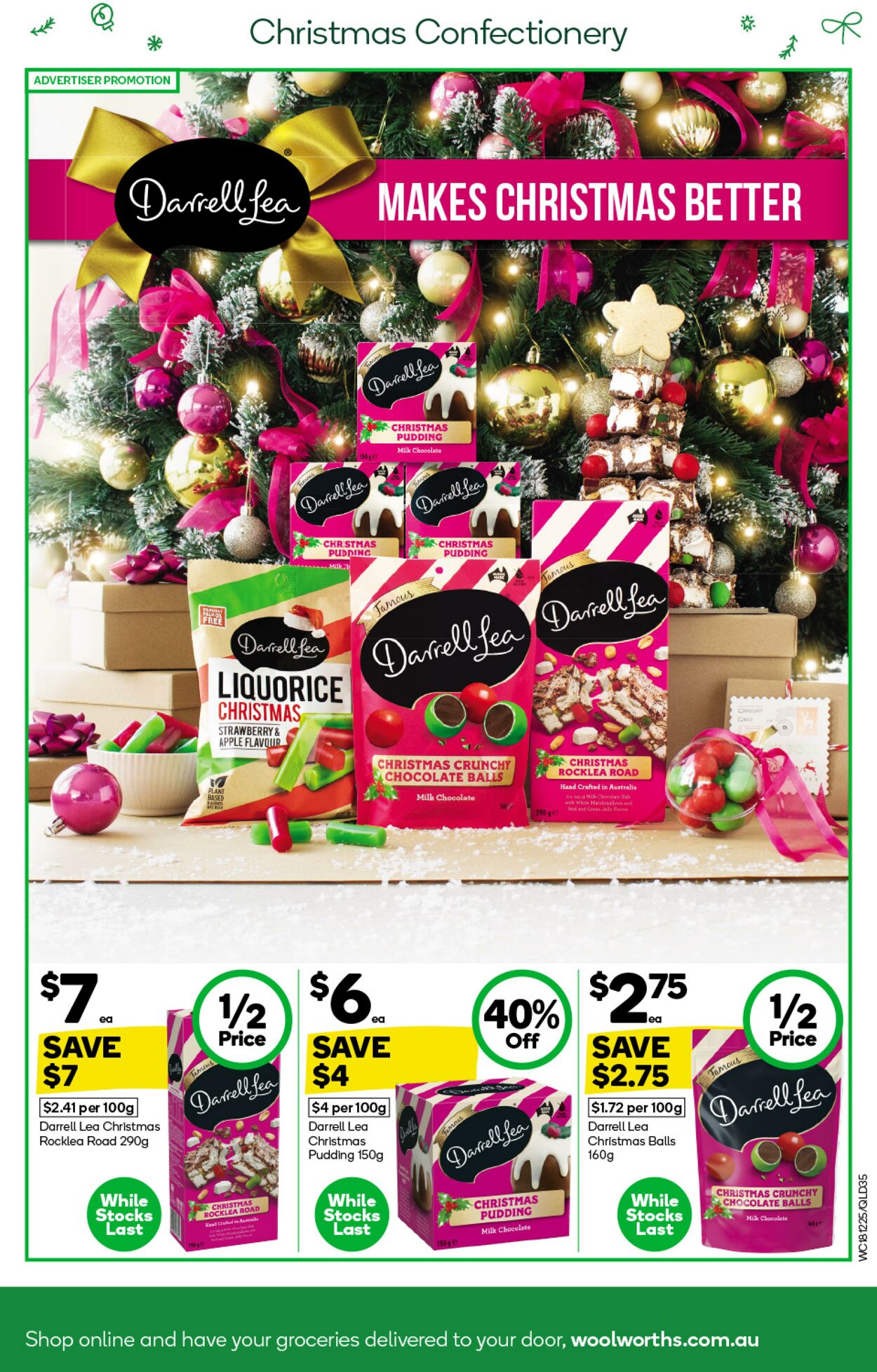 Catalogue Woolworths 18.12.2024 - 24.12.2024