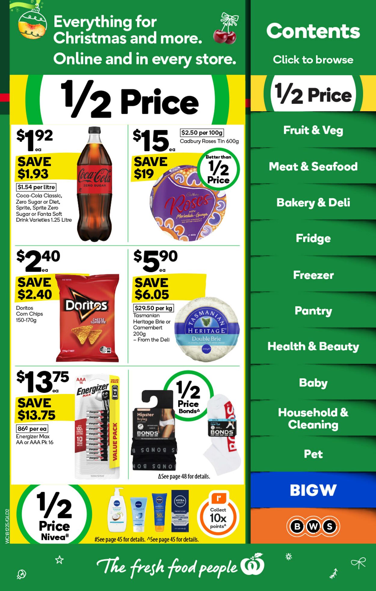 Catalogue Woolworths 18.12.2024 - 24.12.2024