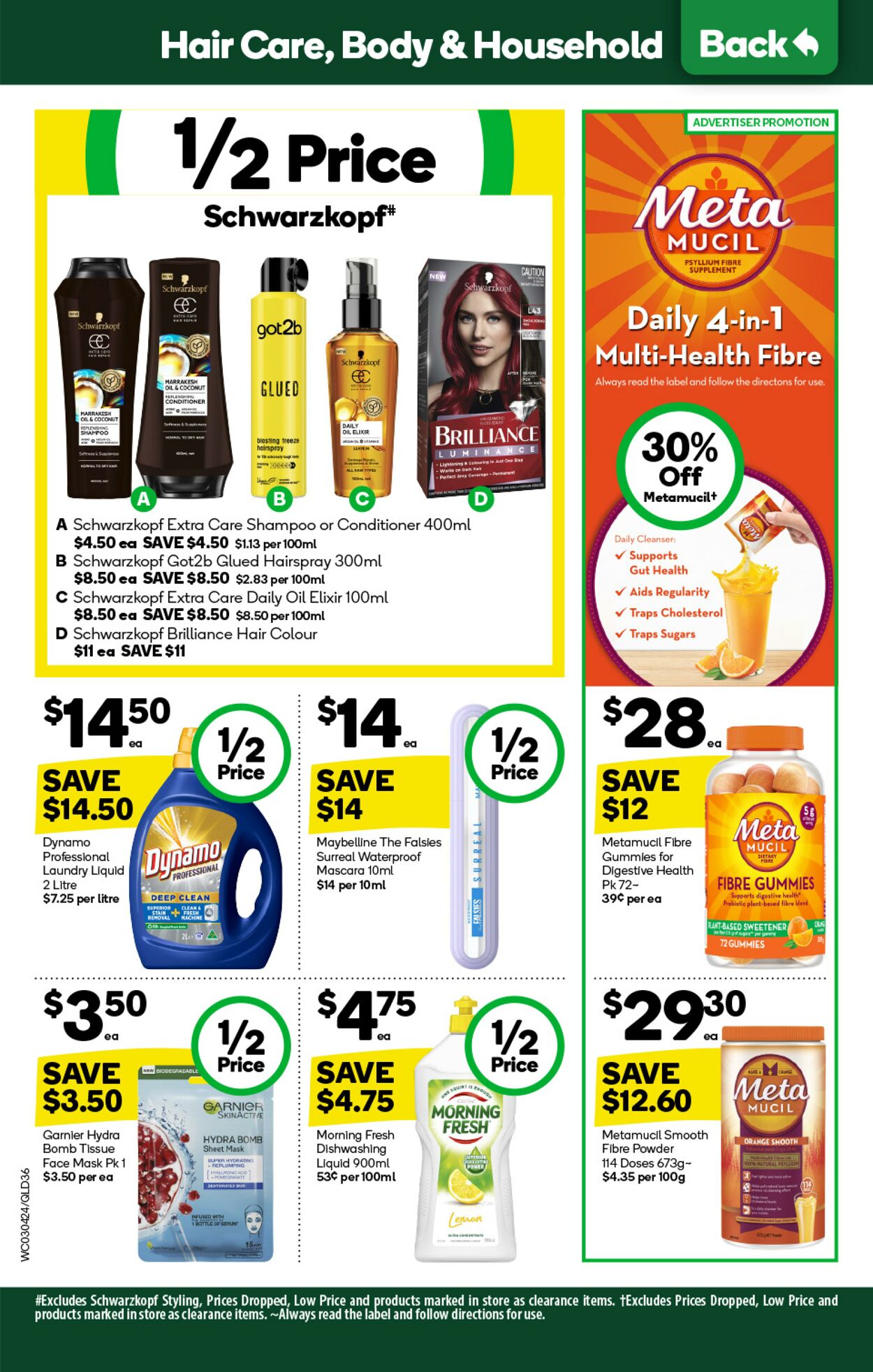 Catalogue Woolworths 03.04.2024 - 09.04.2024