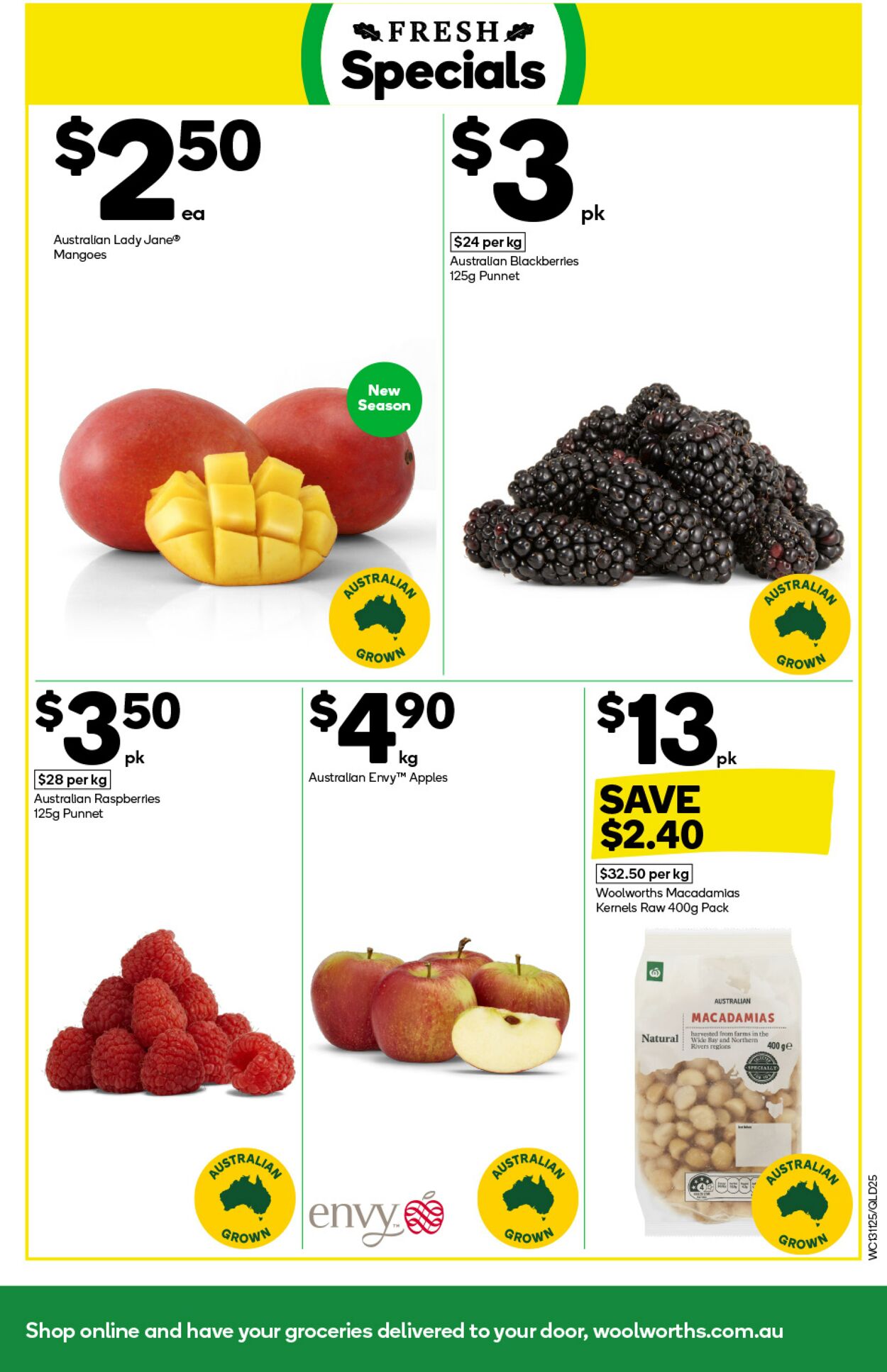 Catalogue Woolworths 13.11.2024 - 19.11.2024