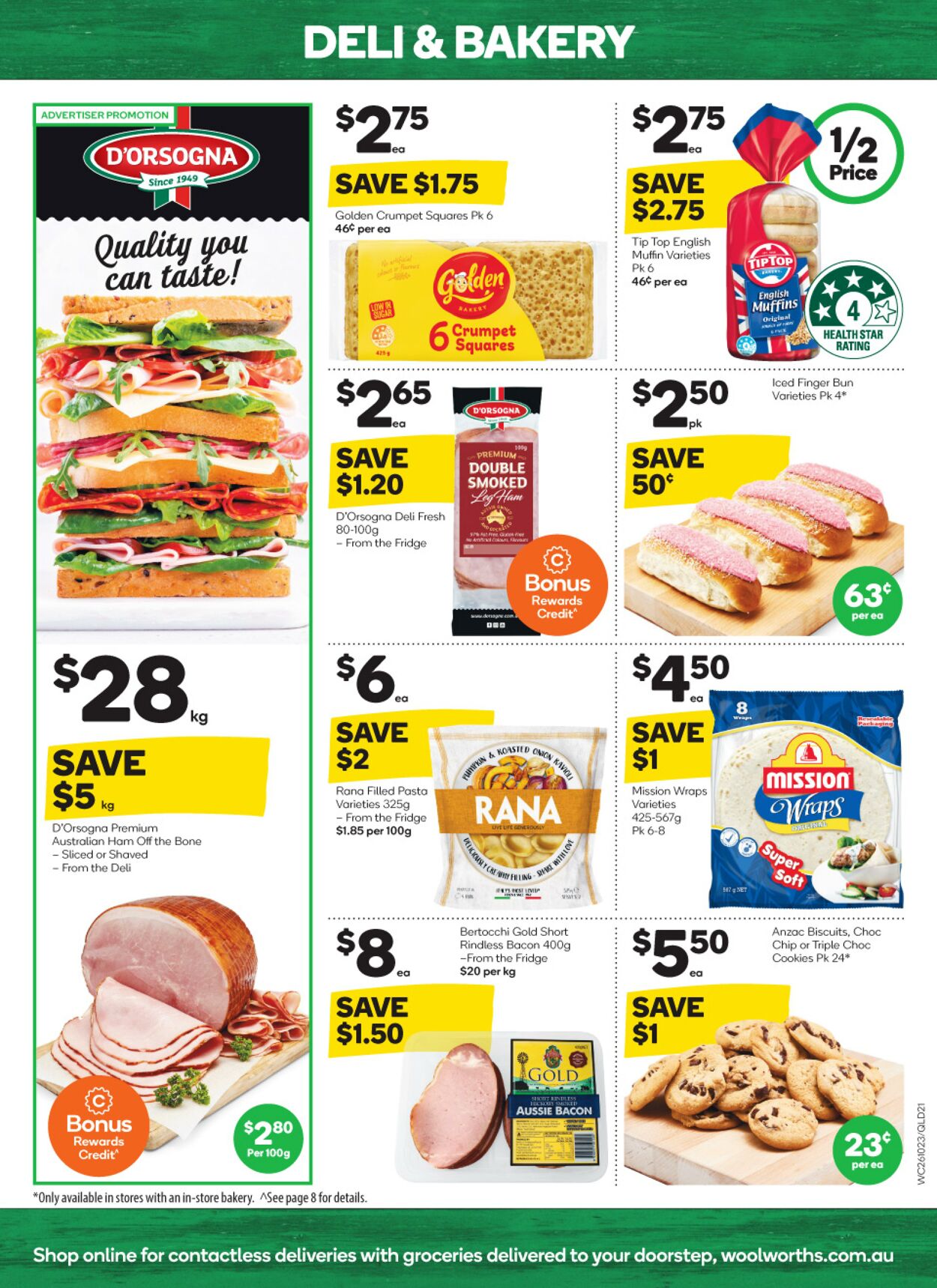 Catalogue Woolworths 26.10.2022 - 01.11.2022