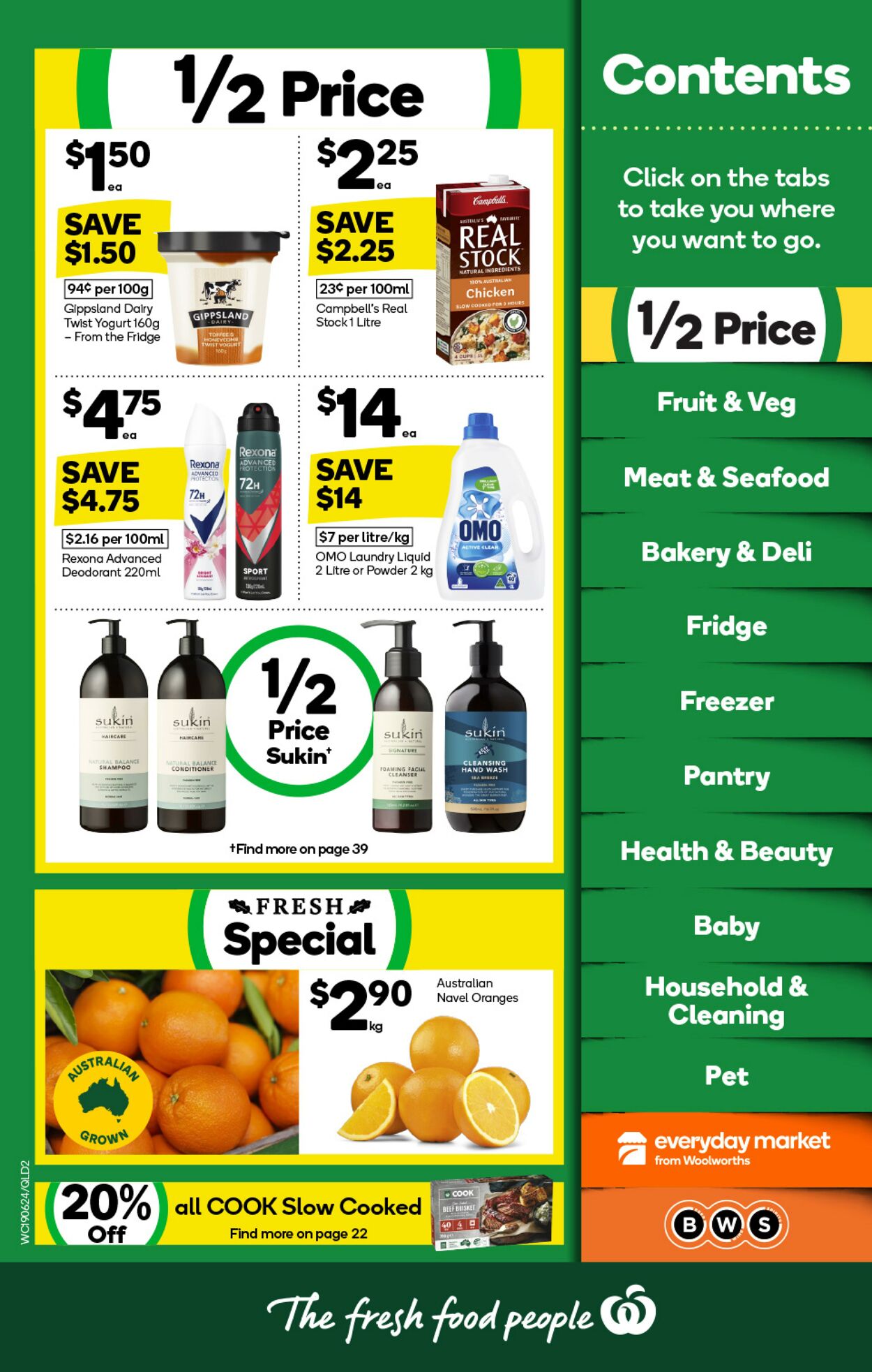 Catalogue Woolworths 19.06.2024 - 25.06.2024