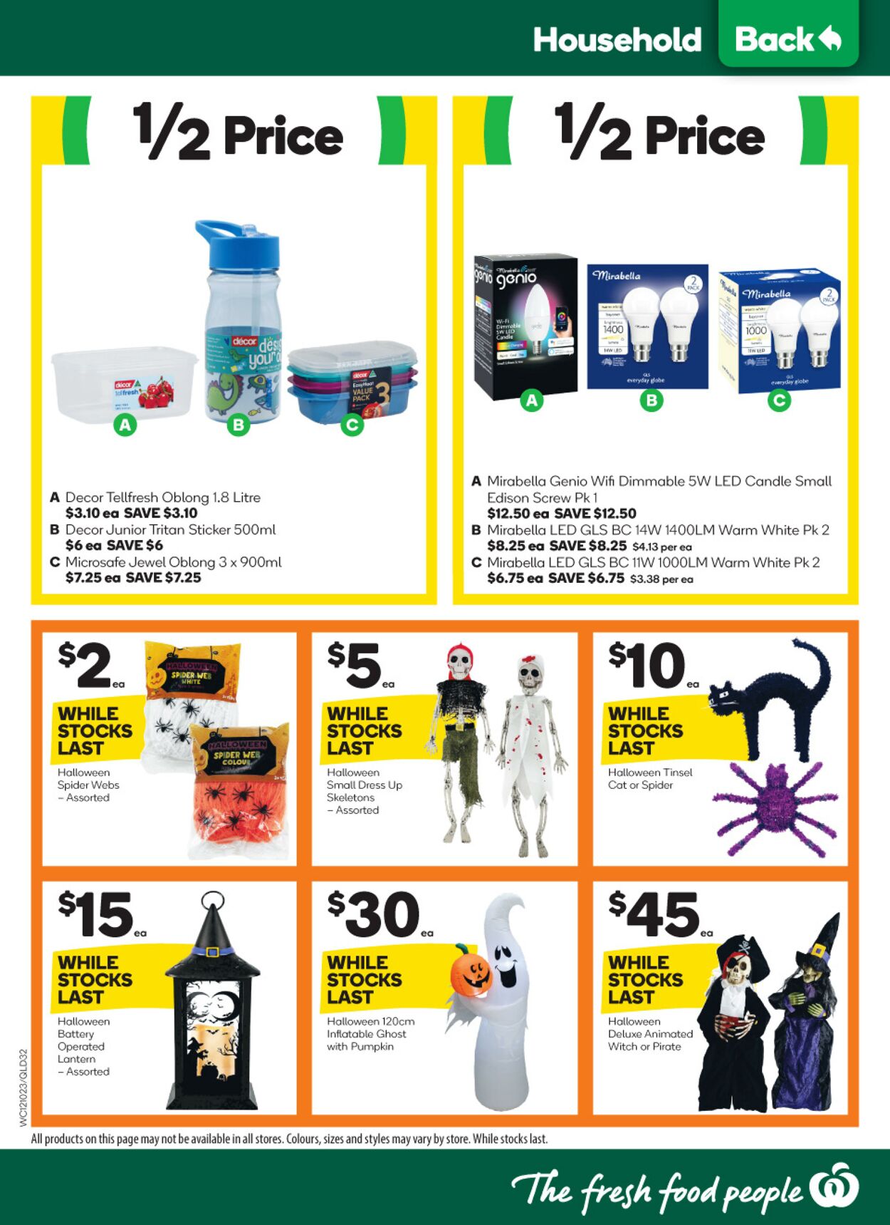 Catalogue Woolworths 12.10.2022 - 18.10.2022