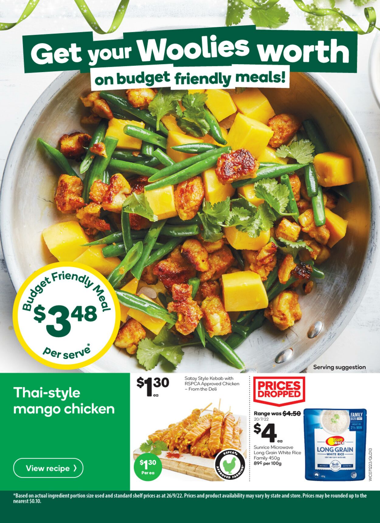 Catalogue Woolworths 07.12.2022 - 13.12.2022