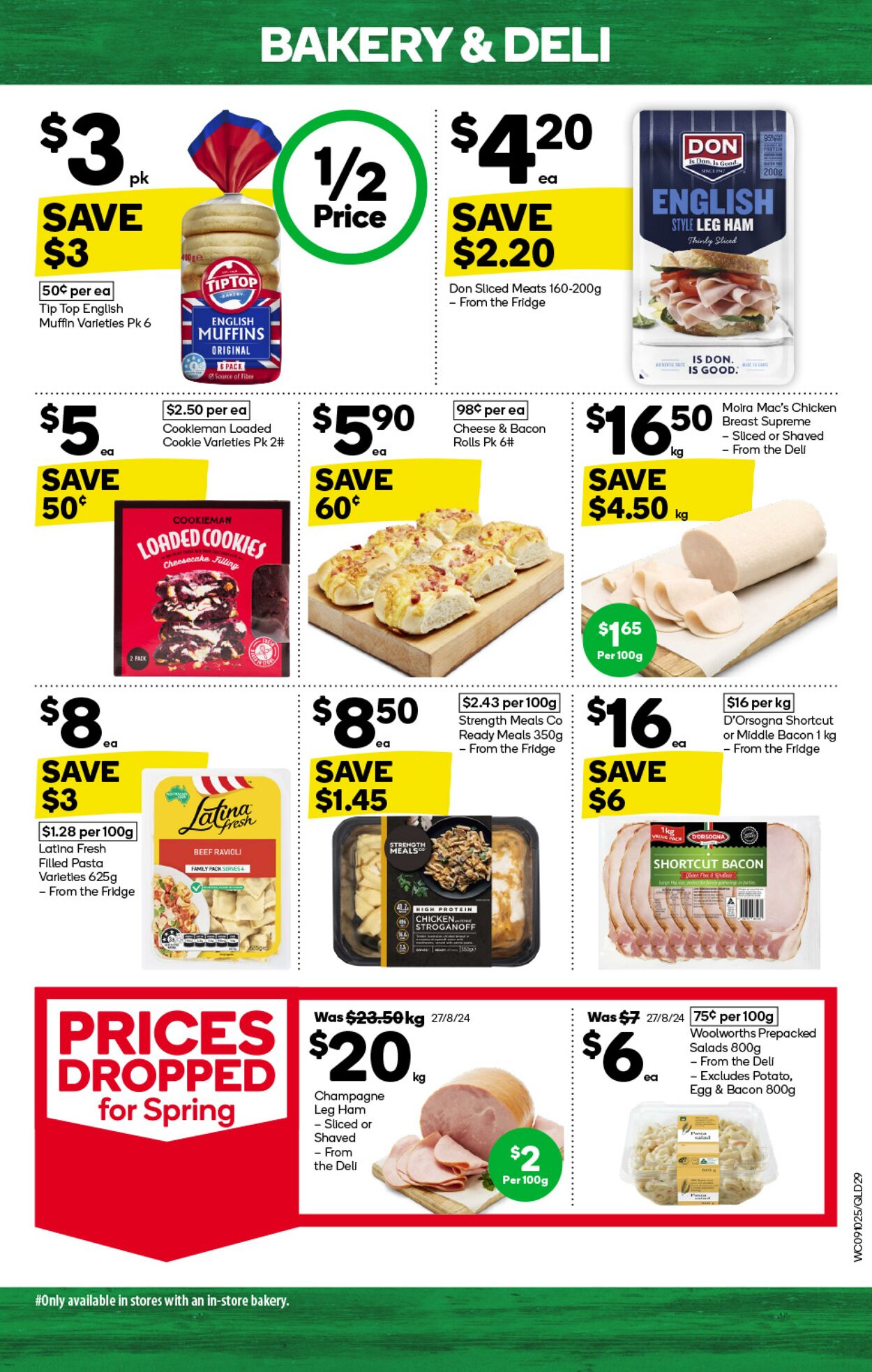 Catalogue Woolworths 09.10.2024 - 15.10.2024