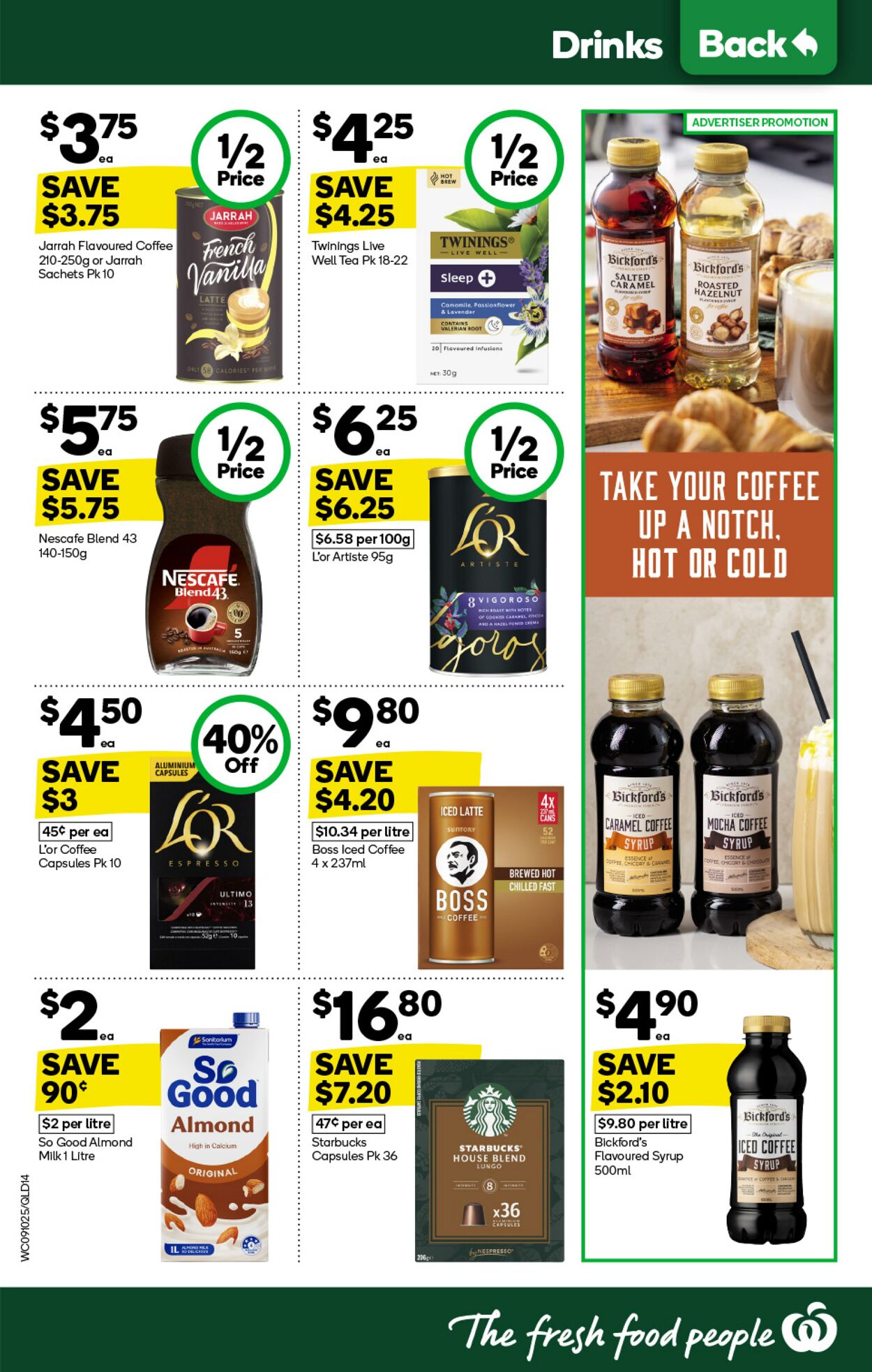 Catalogue Woolworths 09.10.2024 - 15.10.2024