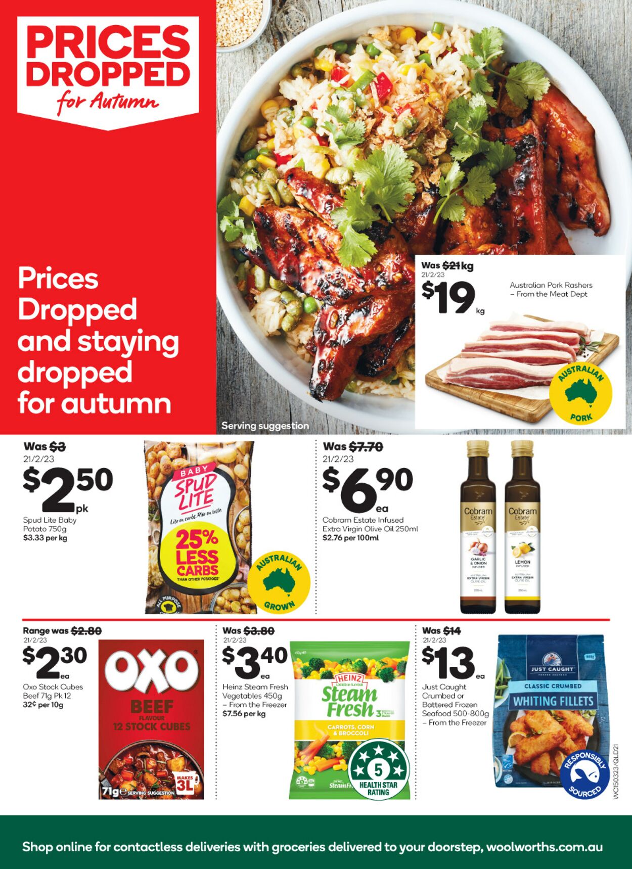 Catalogue Woolworths 15.03.2023 - 21.03.2023