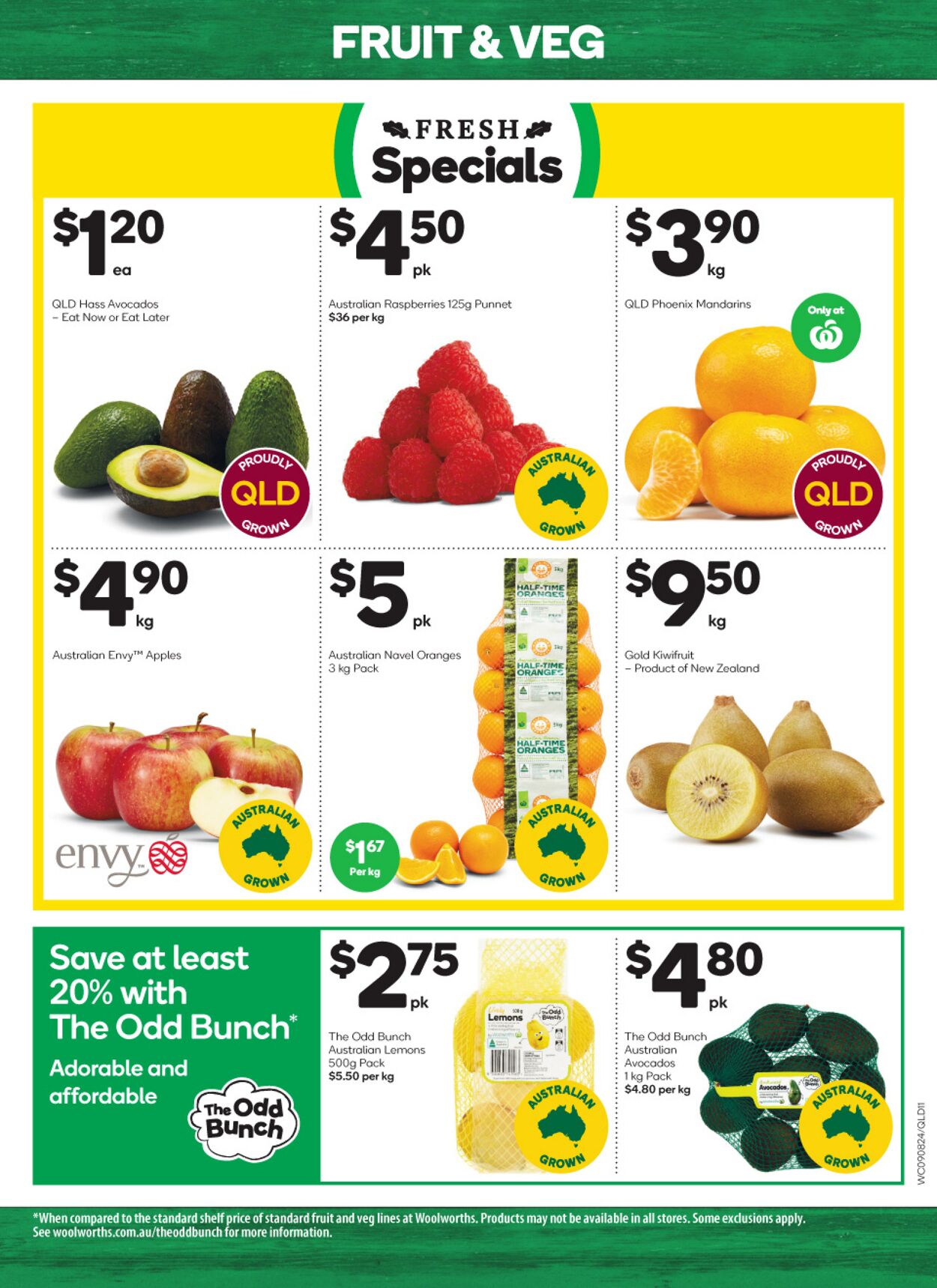 Catalogue Woolworths 09.08.2023 - 15.08.2023