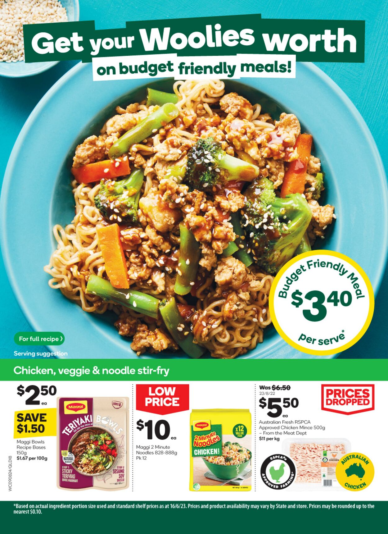 Catalogue Woolworths 09.08.2023 - 15.08.2023